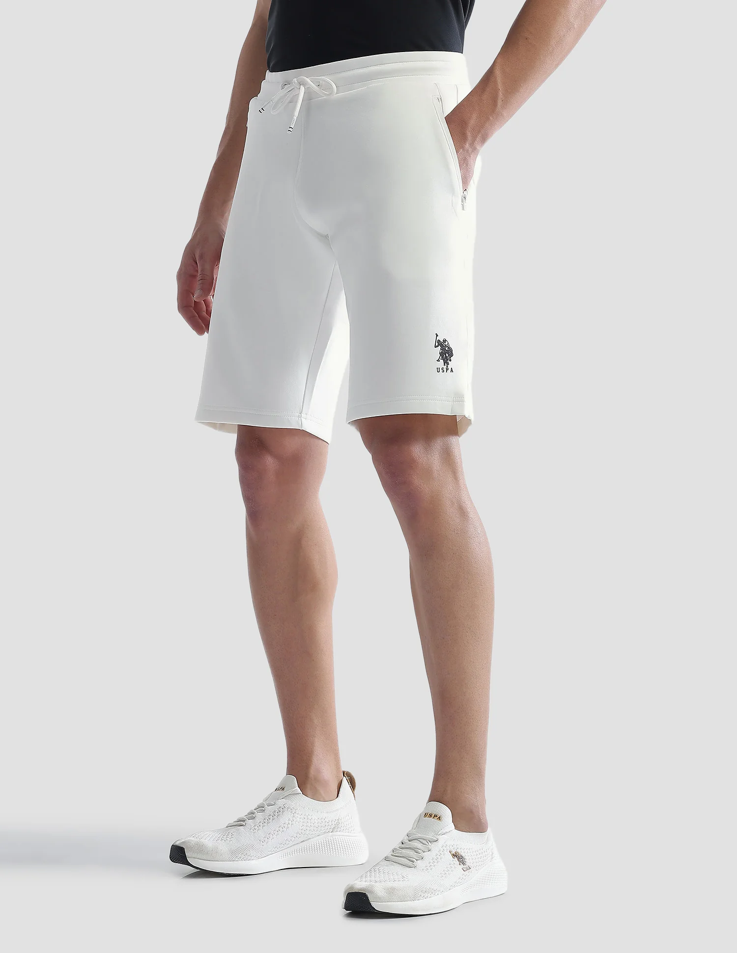 Mid Rise Solid Active Shorts - Image 4