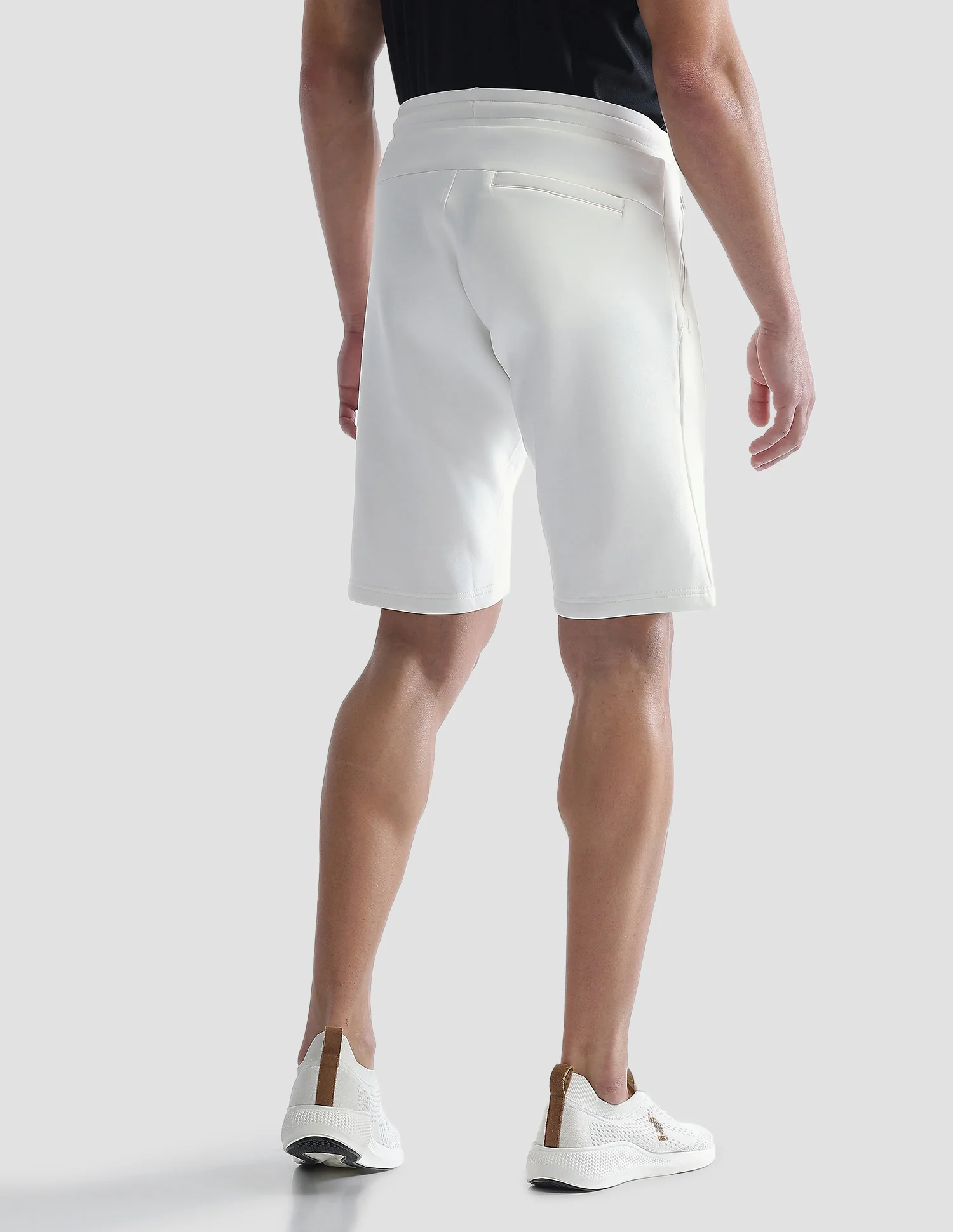 Mid Rise Solid Active Shorts - Image 5