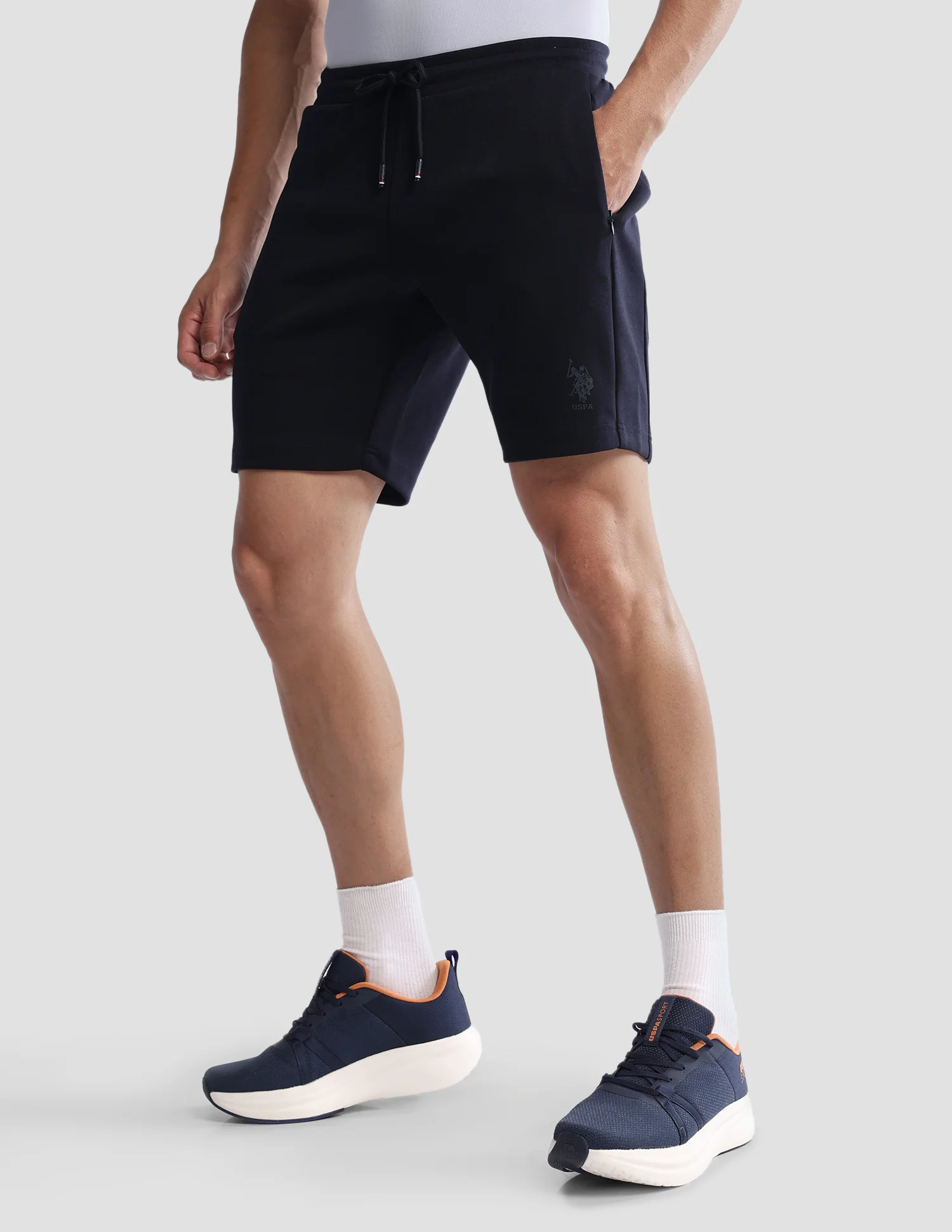 Mid Rise Solid Active Shorts - Image 4