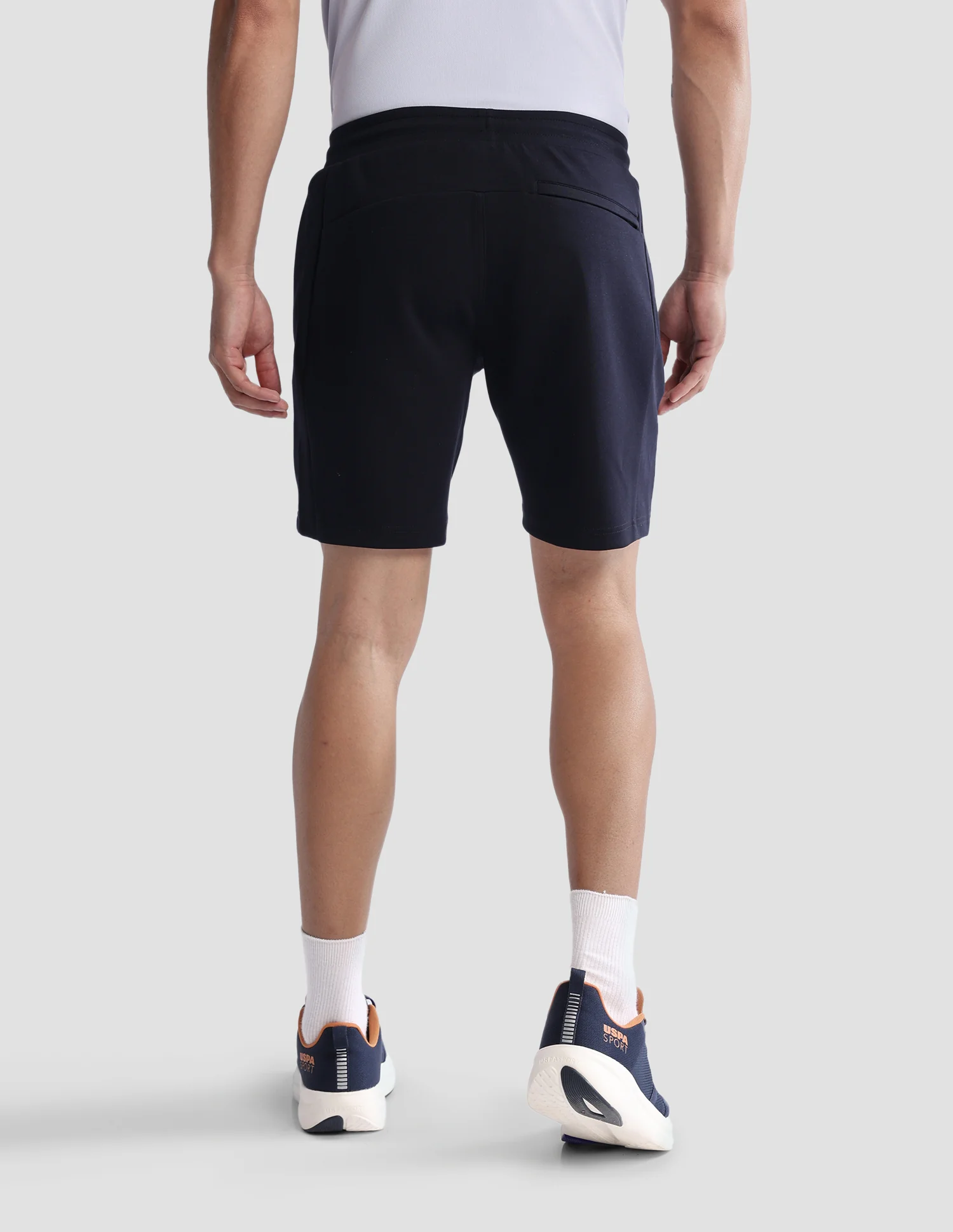 Mid Rise Solid Active Shorts - Image 5