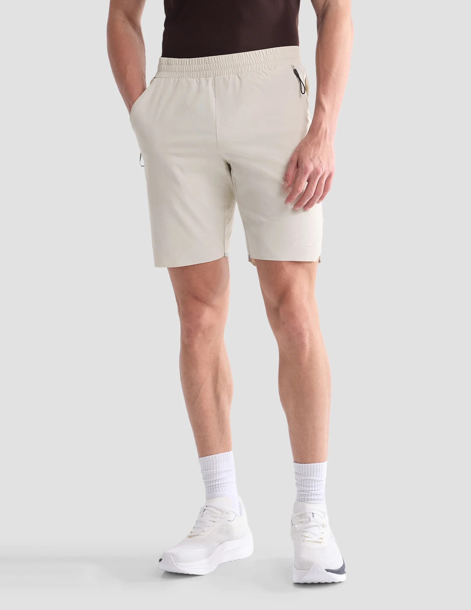 Mid Rise Solid Active Shorts - Image 6