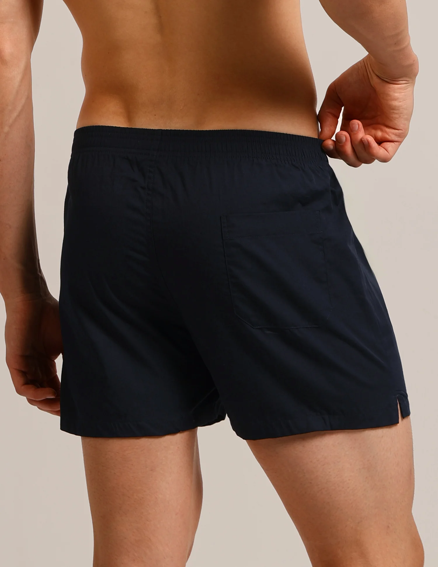 Mid Rise Solid Lounge Shorts - Pack Of 2 - Image 8