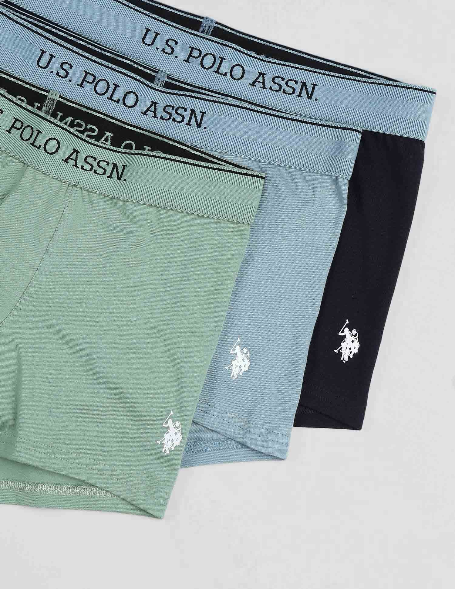 Mid Rise Solid OET15 Trunks - Pack Of 3 - Image 2