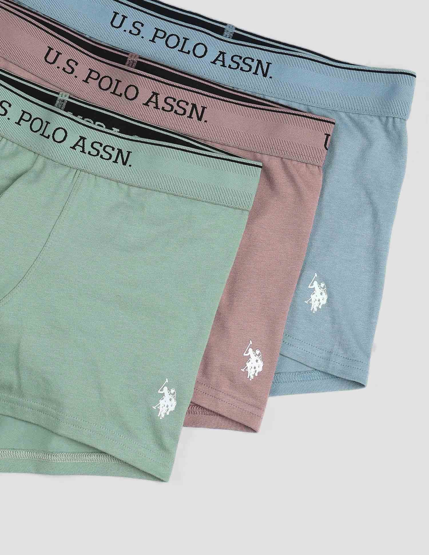 Mid Rise Solid OET15 Trunks - Pack Of 3 - Image 2