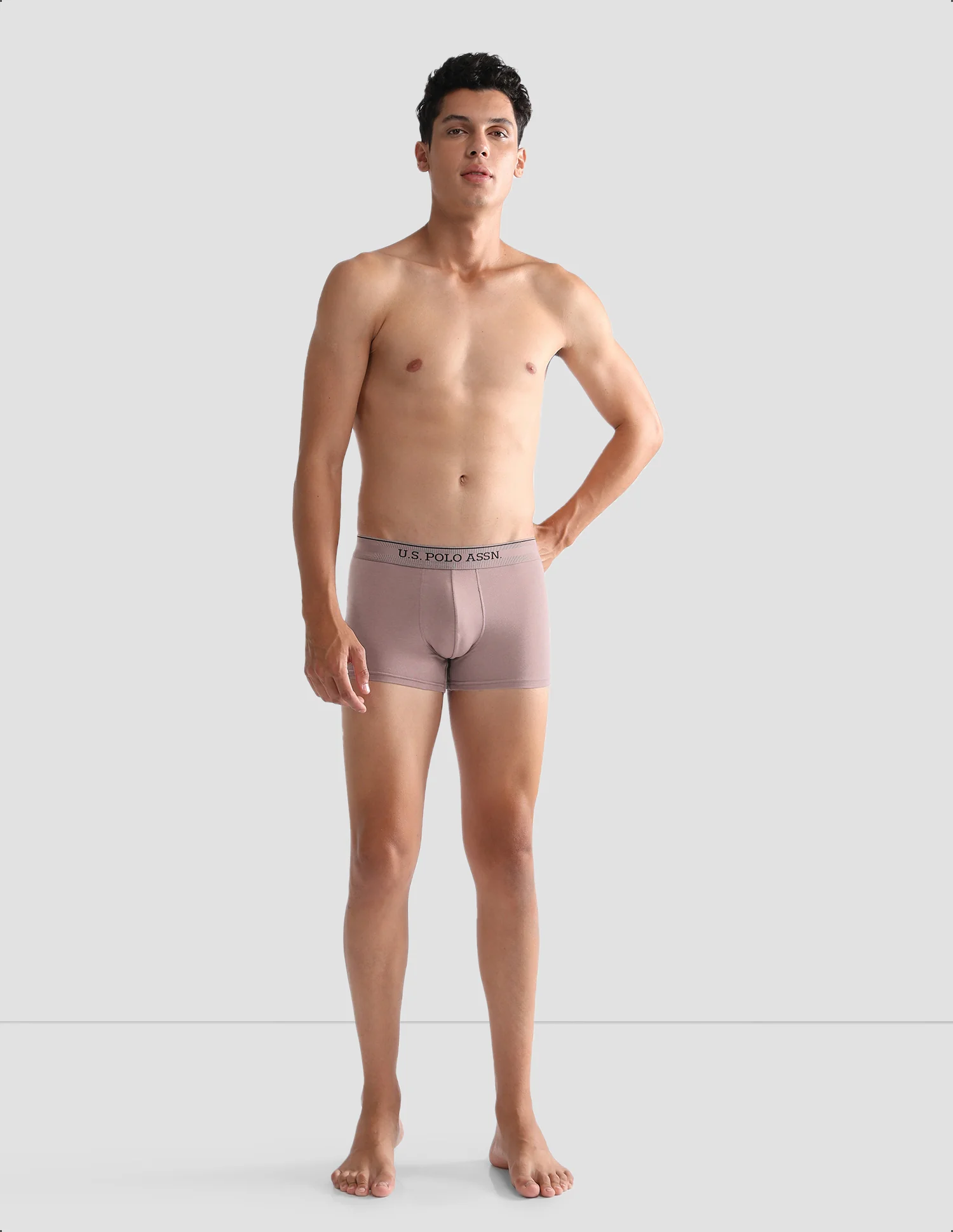 Mid Rise Solid OET15 Trunks - Pack Of 3 - Image 4