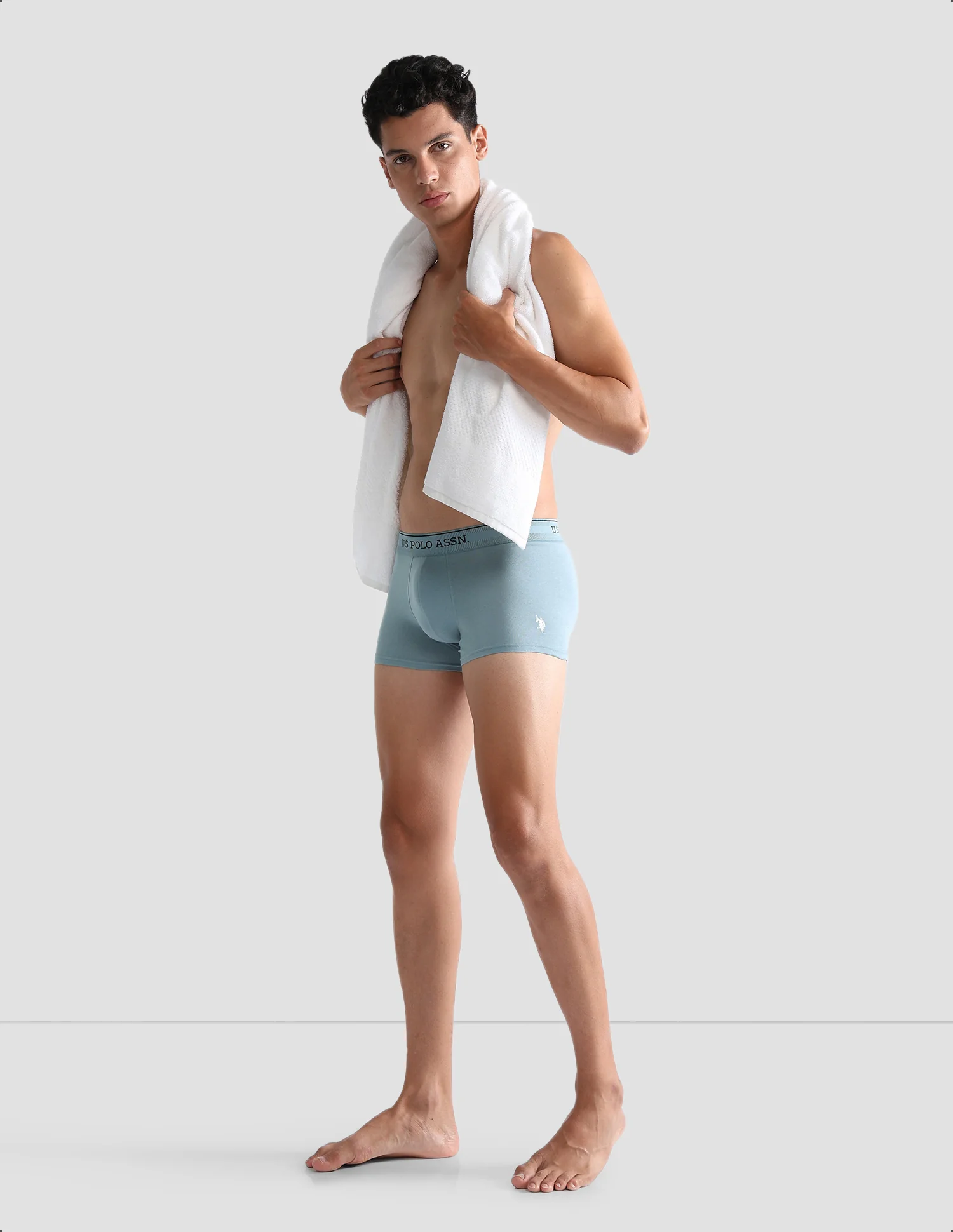 Mid Rise Solid OET15 Trunks - Pack Of 3 - Image 5