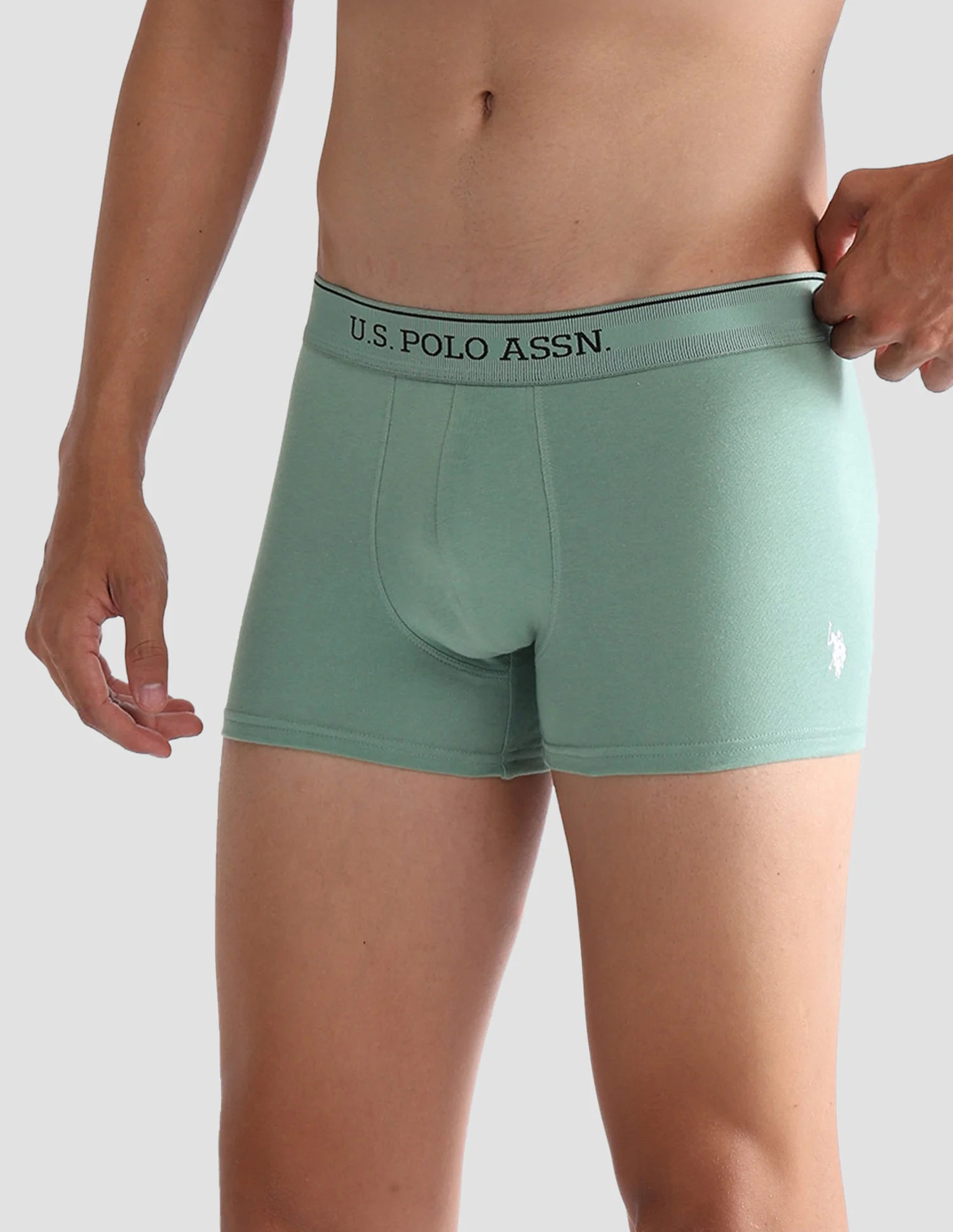 Mid Rise Solid OET15 Trunks - Pack Of 3 - Image 6