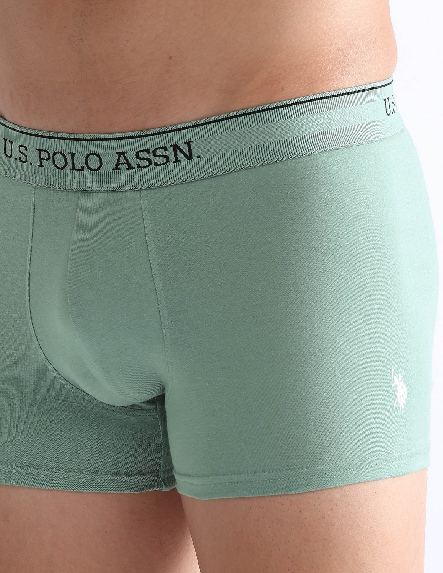 Mid Rise Solid OET15 Trunks - Pack Of 3 - Image 9