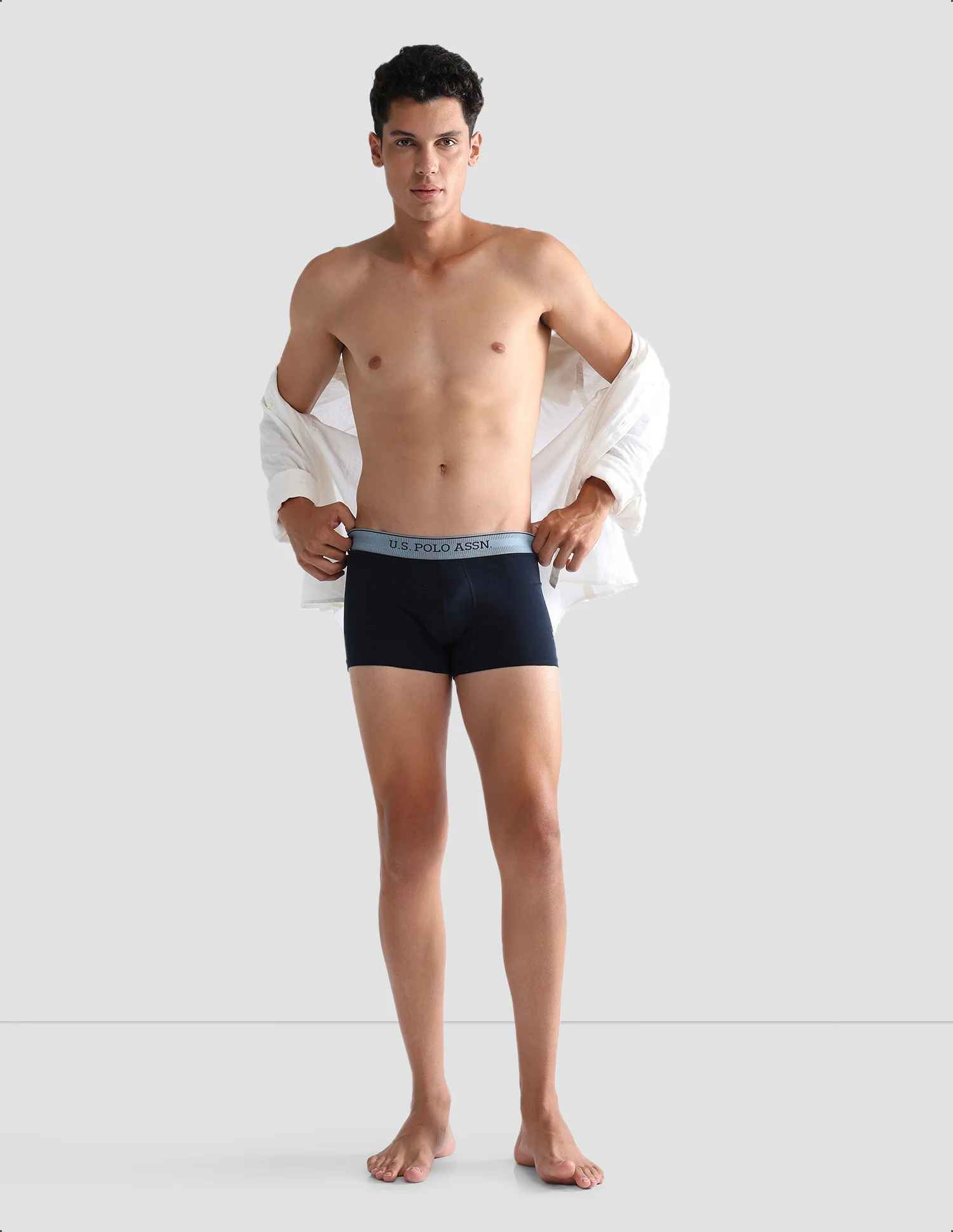 Mid Rise Solid OET15 Trunks - Pack Of 3 - Image 3