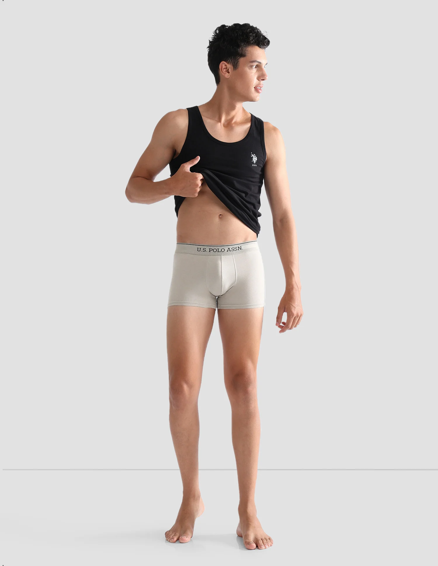 Mid Rise Solid OET15 Trunks - Pack Of 3 - Image 4