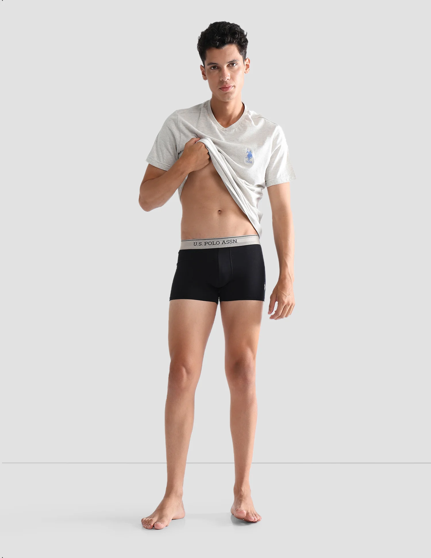 Mid Rise Solid OET15 Trunks - Pack Of 3 - Image 5