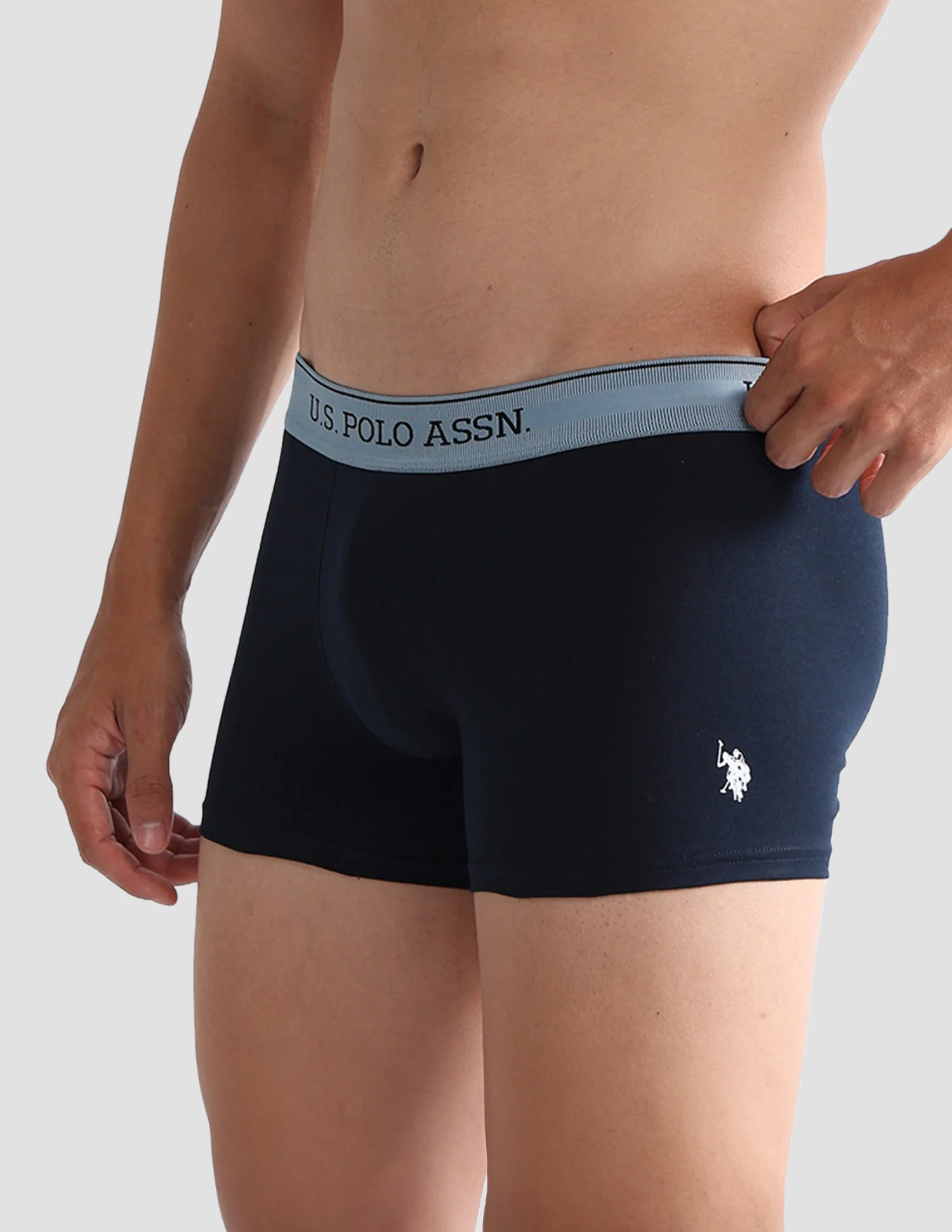 Mid Rise Solid OET15 Trunks - Pack Of 3 - Image 6