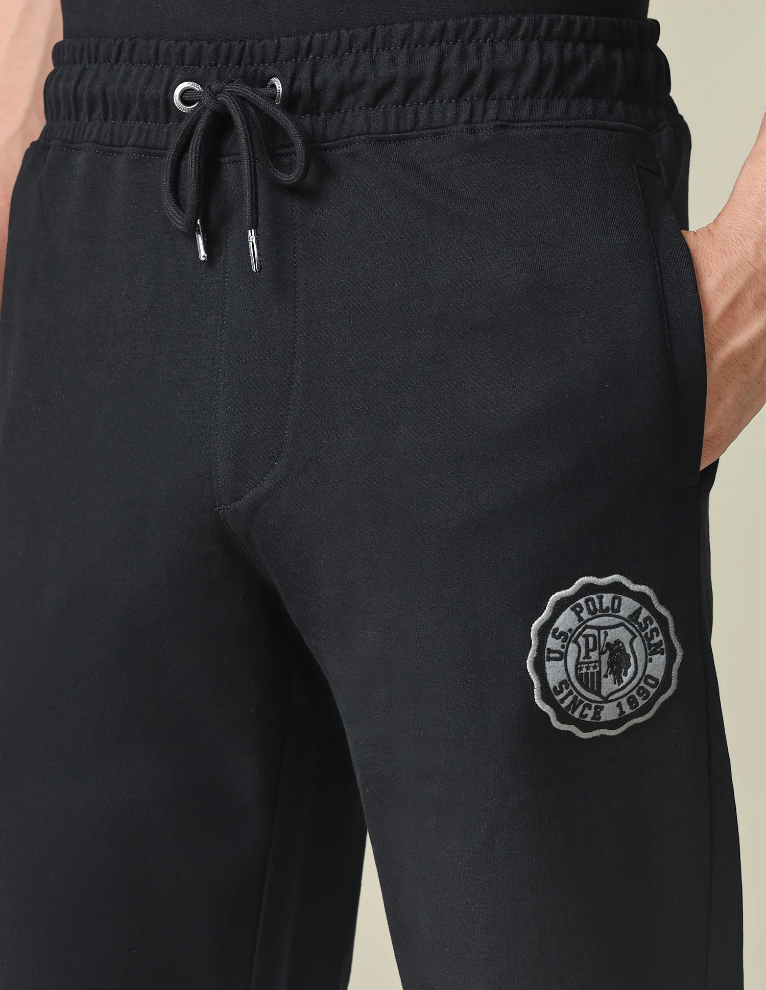 Mid Rise Solid Track Pants - Image 7