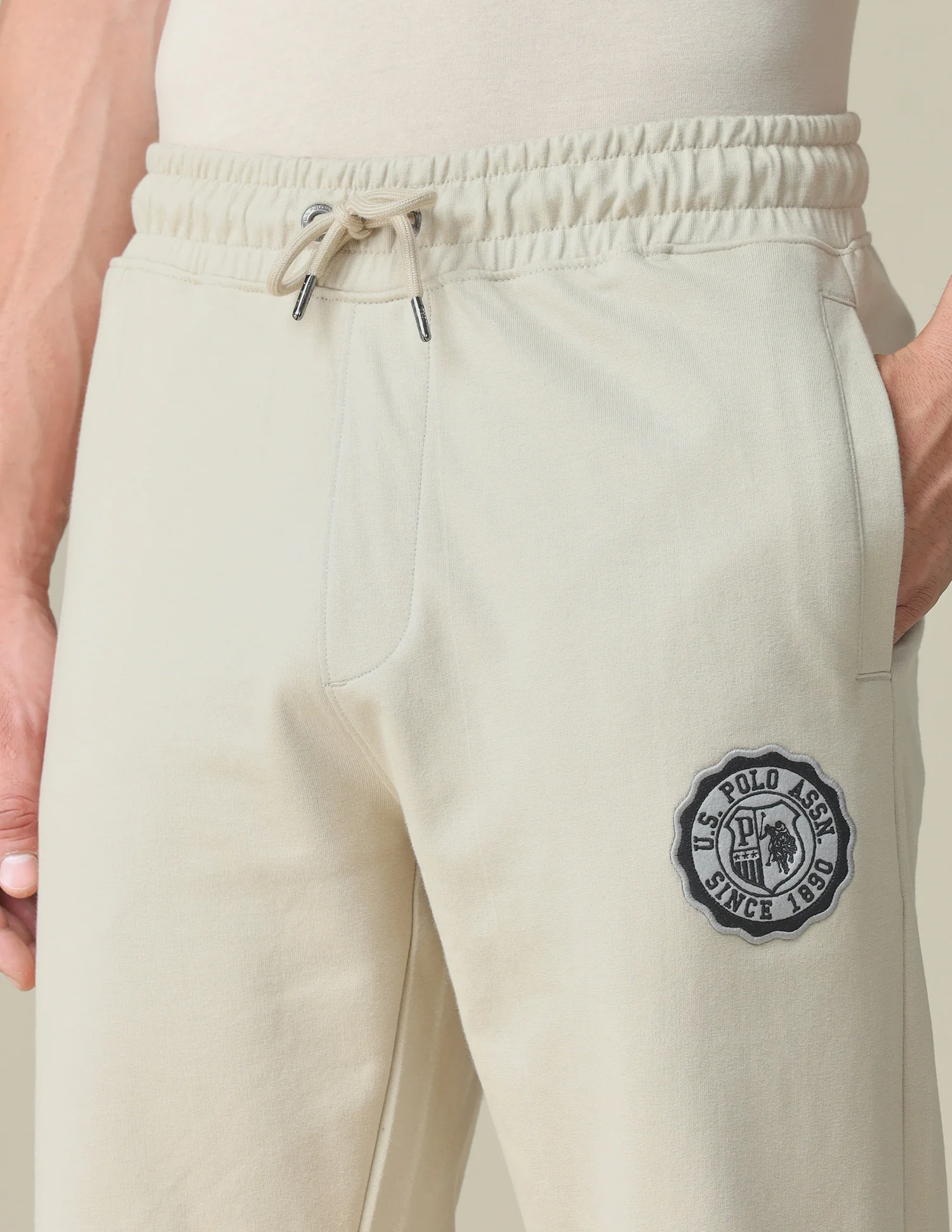 Mid Rise Solid Track Pants - Image 7