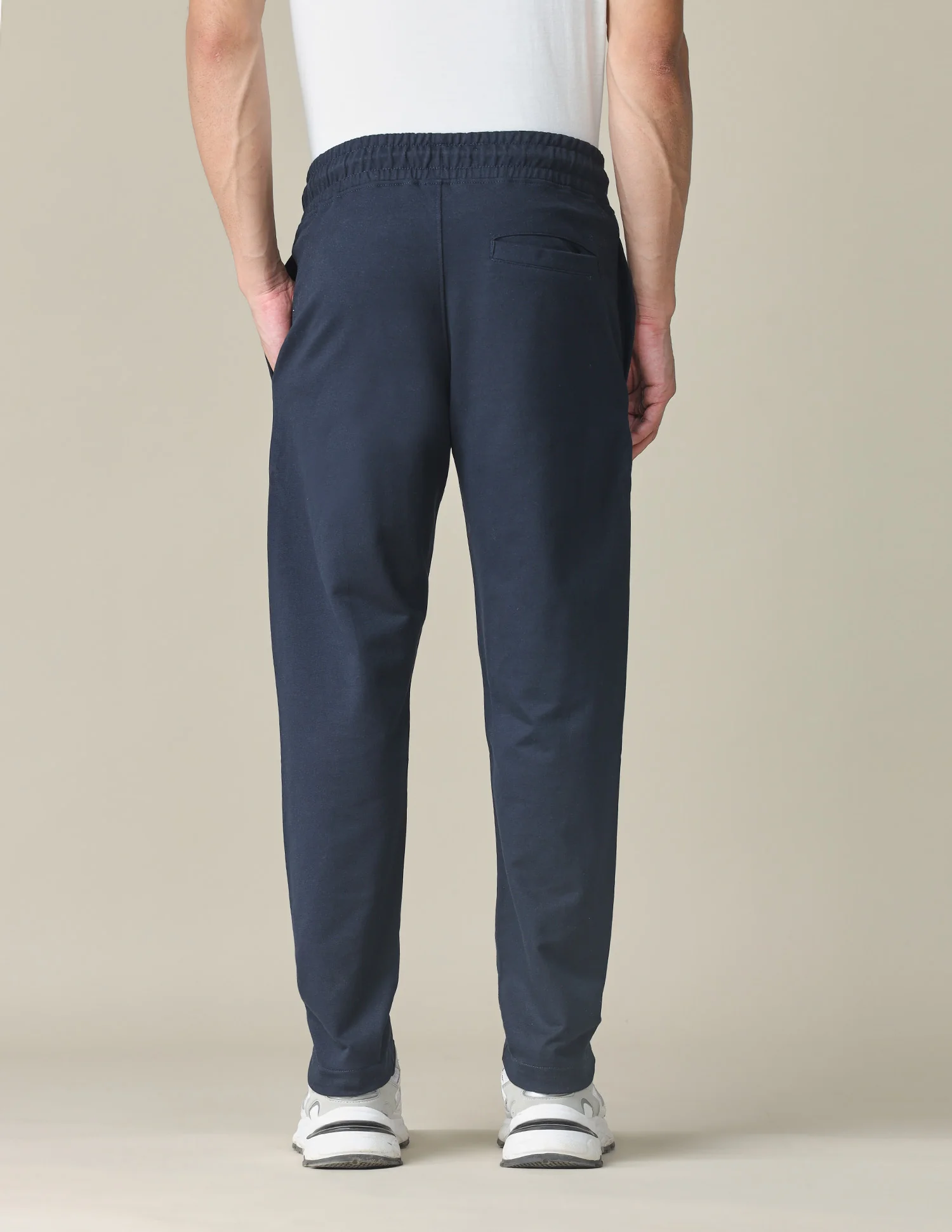 Mid Rise Solid Track Pants - Image 5