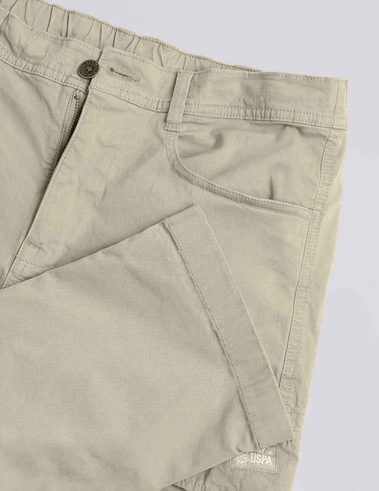 Mid Rise Straight Fit Cargos - Image 2