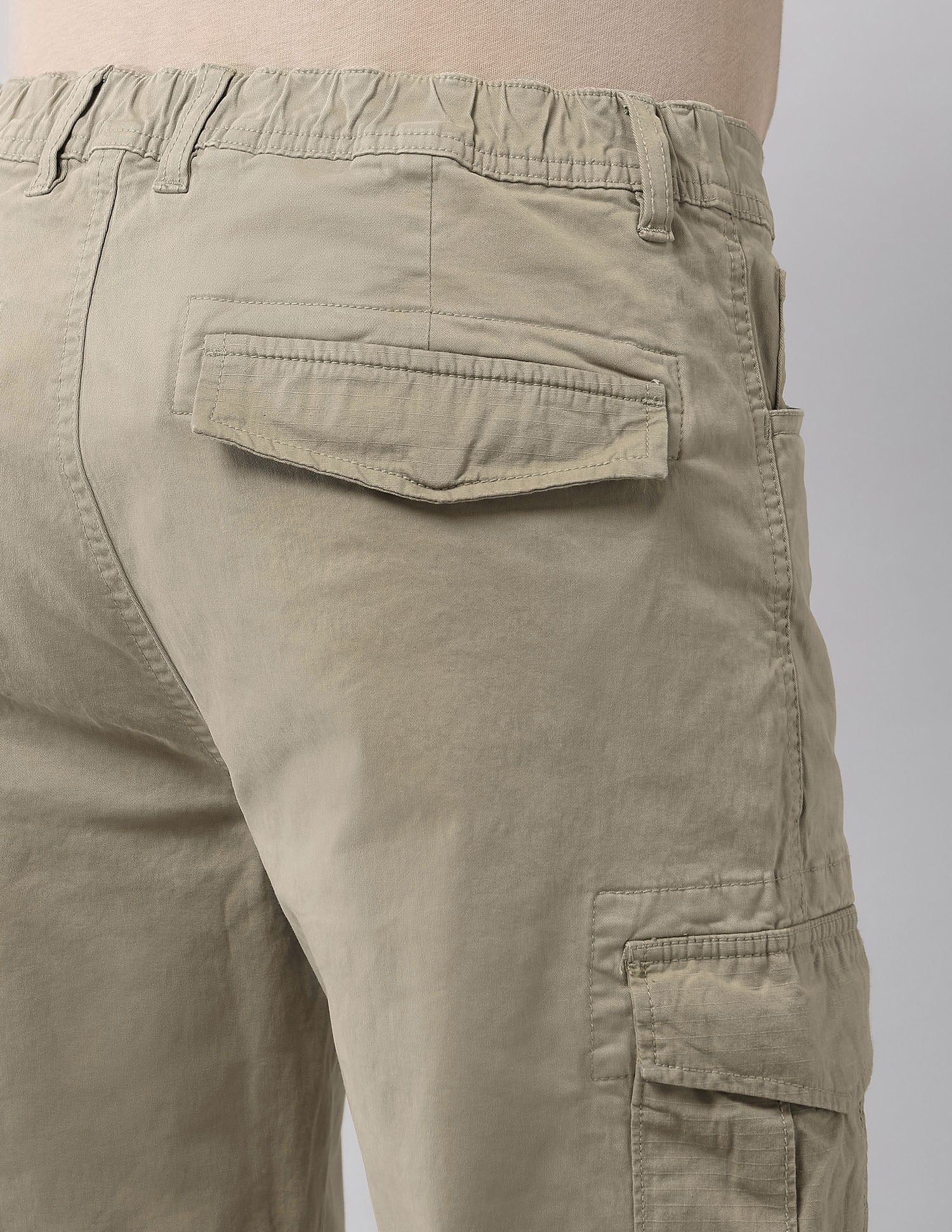 Mid Rise Straight Fit Cargos - Image 8