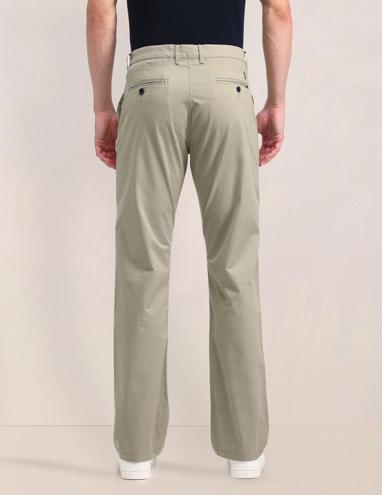 Mid Rise Straight Fit Trousers - Image 5