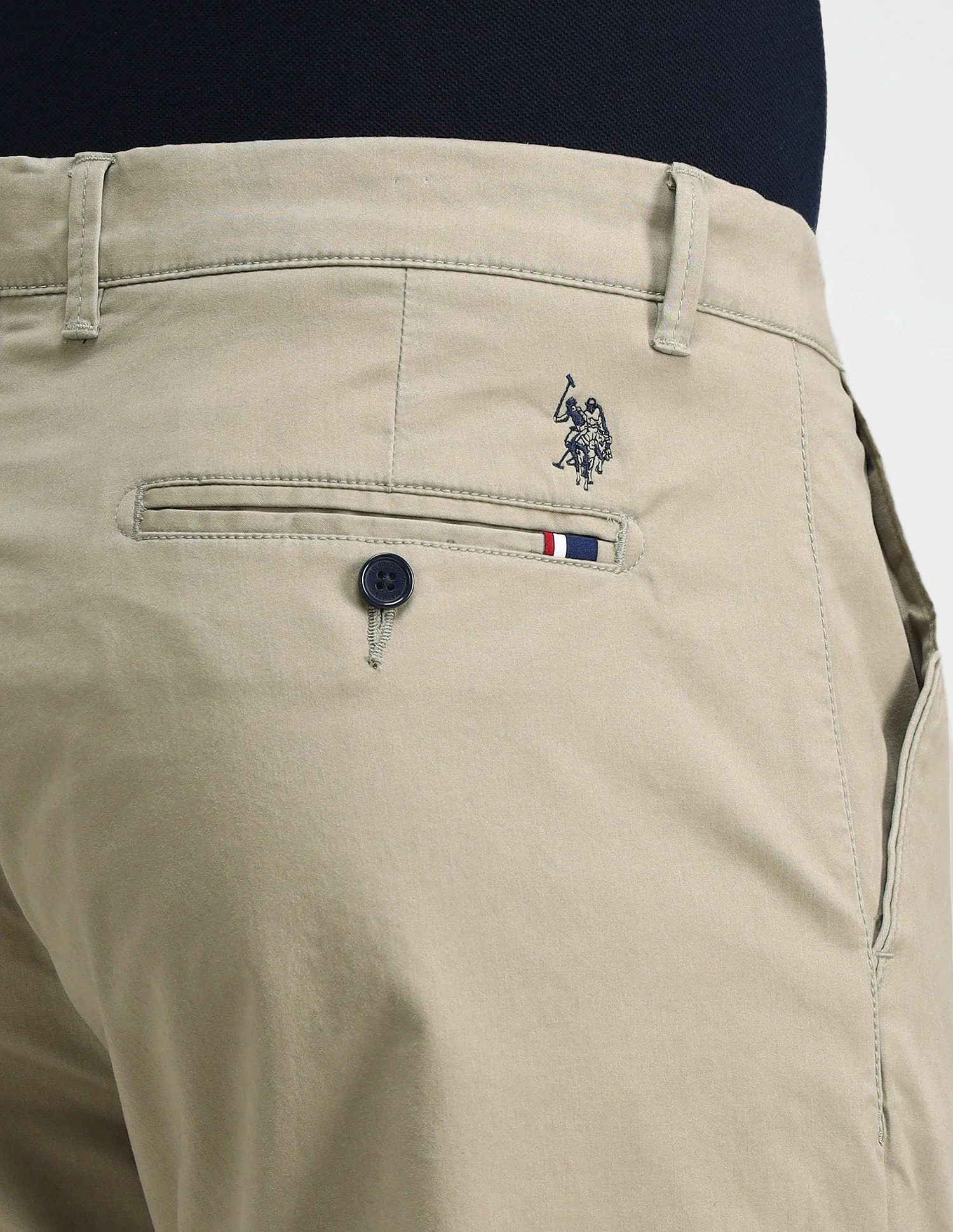 Mid Rise Straight Fit Trousers - Image 7
