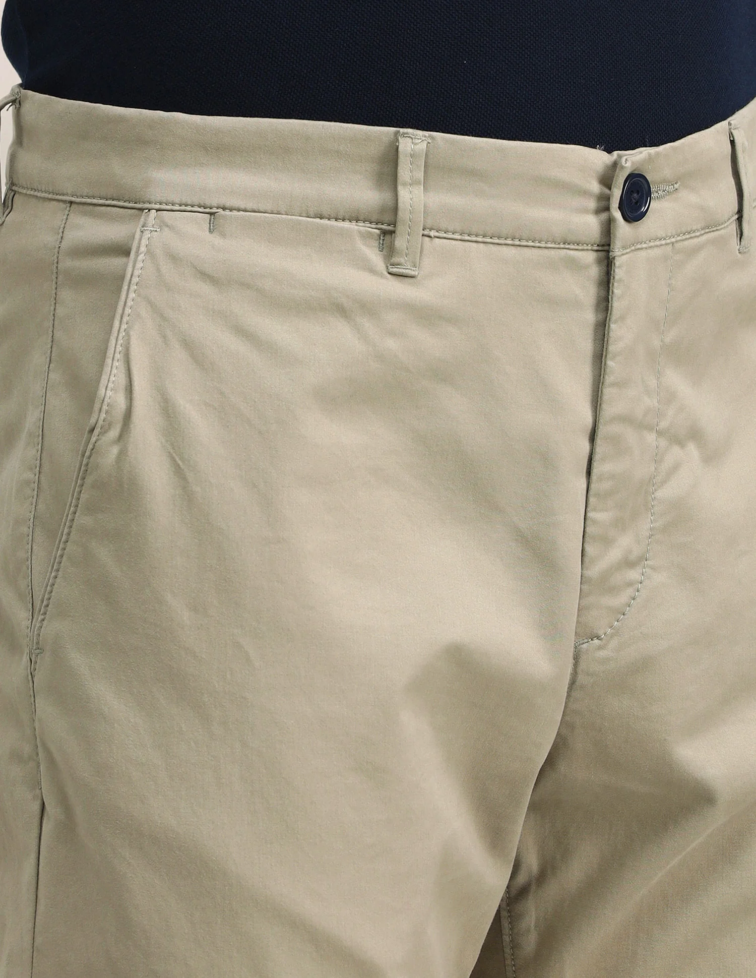 Mid Rise Straight Fit Trousers - Image 8
