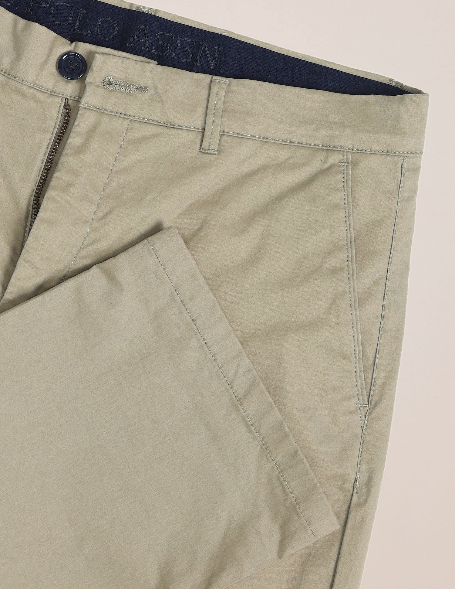 Mid Rise Straight Fit Trousers - Image 9