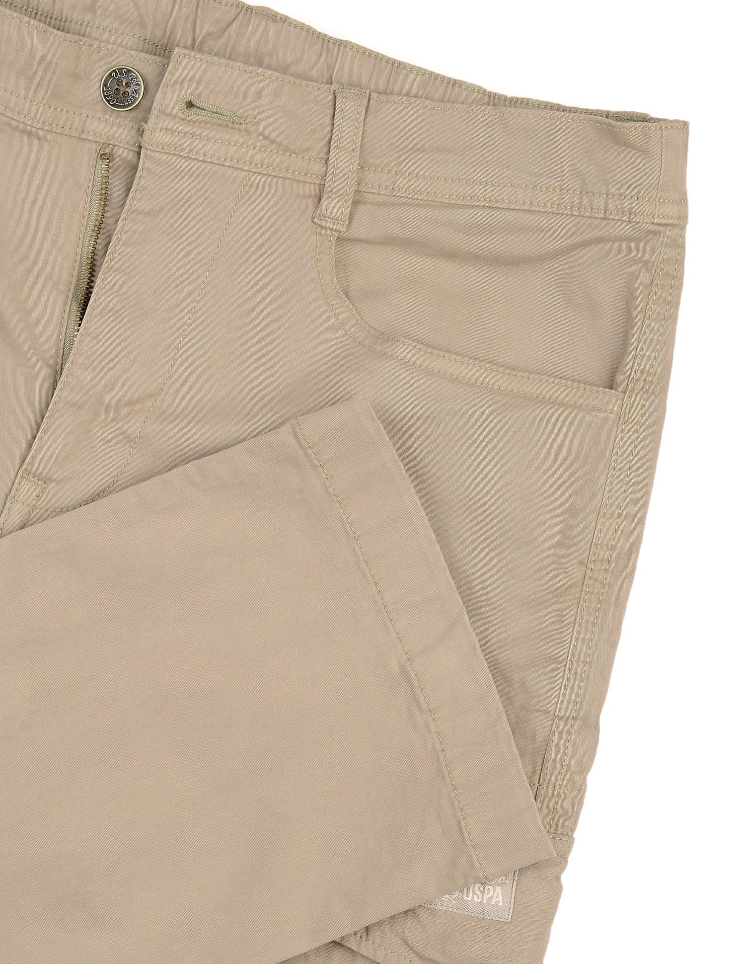 Mid Rise Straight Fit Twill Cargos - Image 9