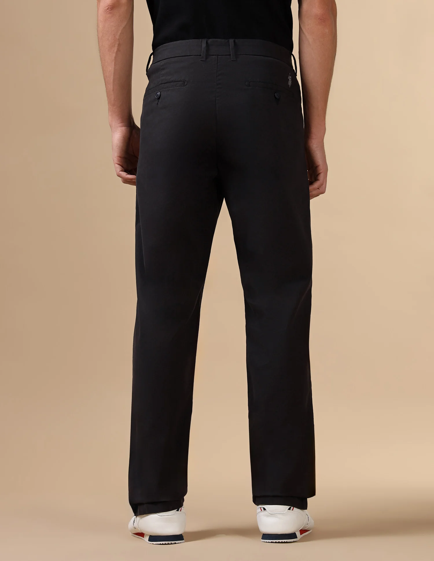 Mid Rise Twill Trousers - Image 5