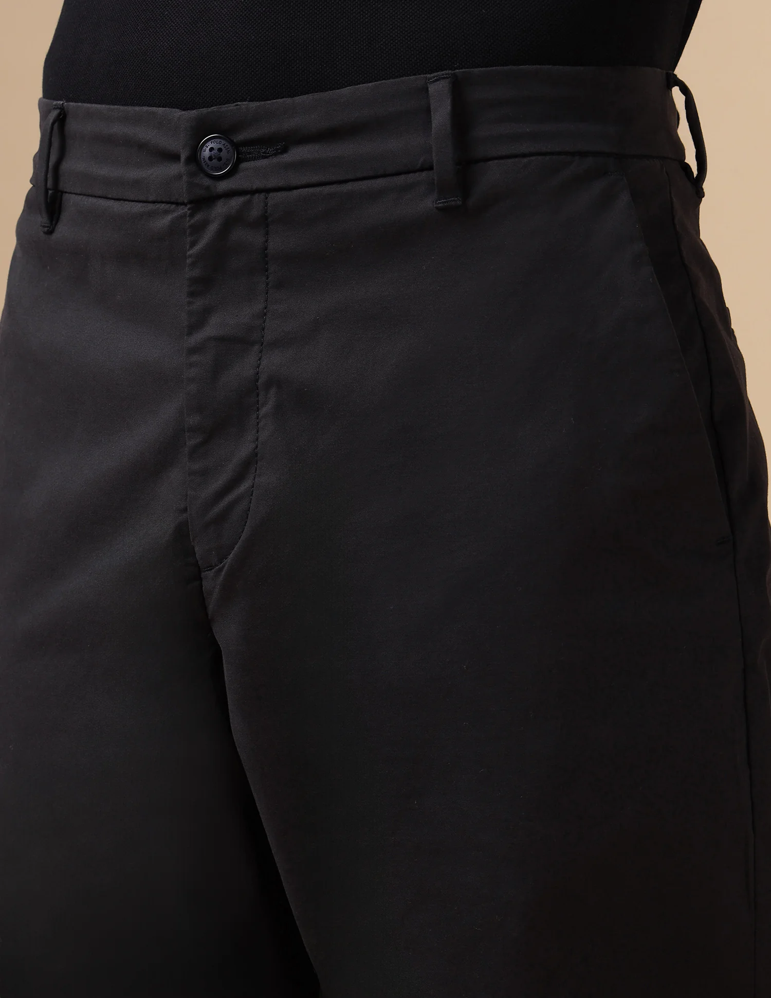 Mid Rise Twill Trousers - Image 7