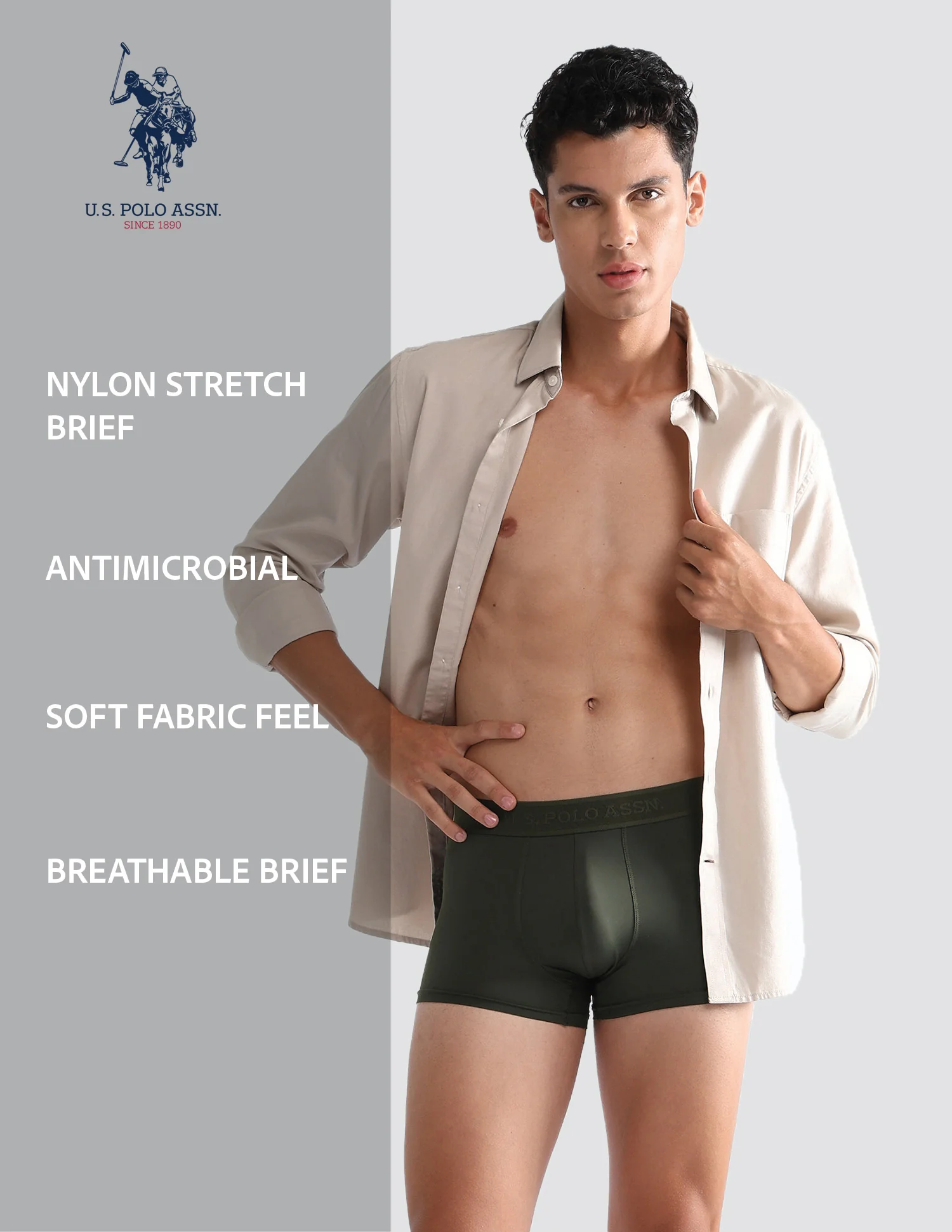 Moisture Wicking AT001 Active Trunks - Pack Of 1 - Image 8