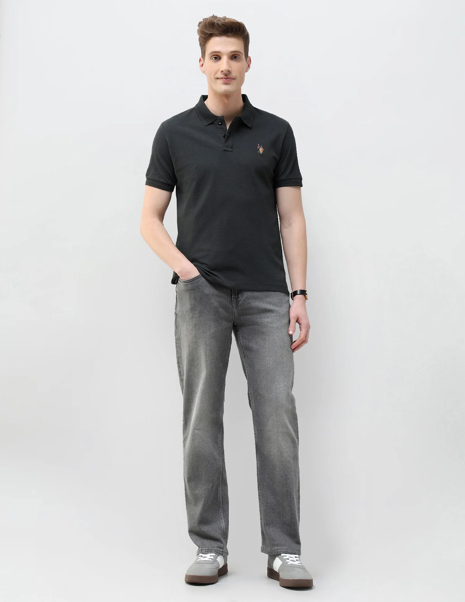 Motel On The Coast Muscle Fit Polo Shirt - Image 3