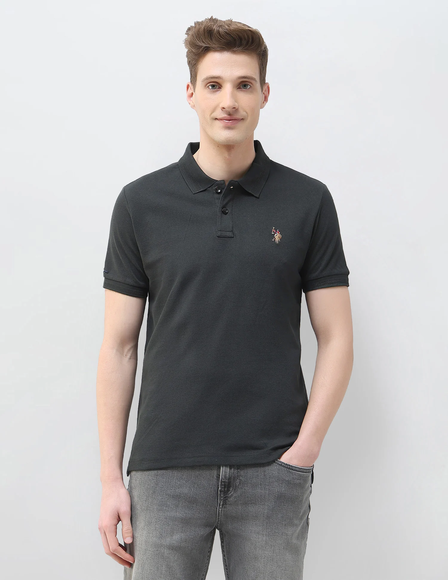 Motel On The Coast Muscle Fit Polo Shirt - Image 6
