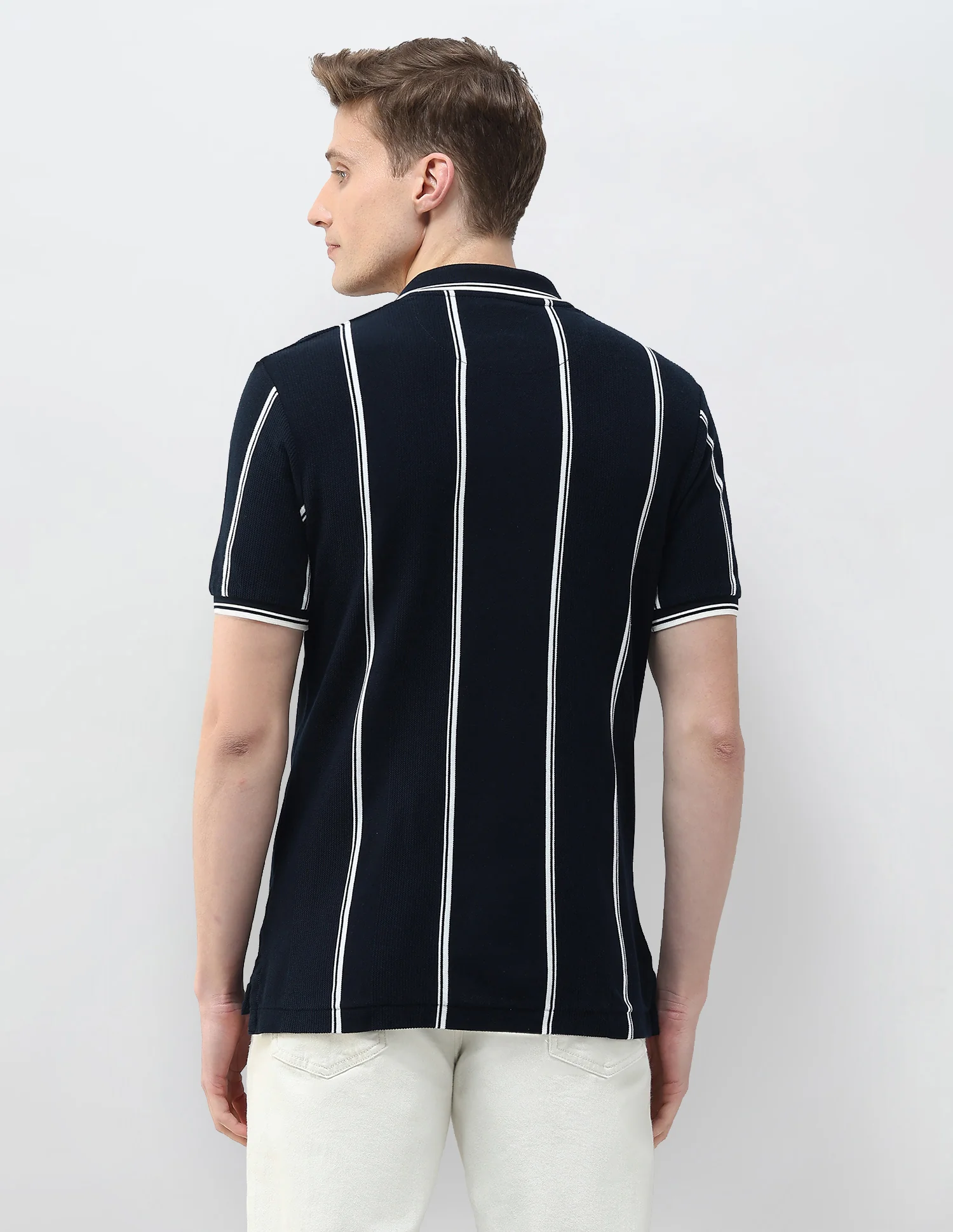 Motel On The Coast Muscle Fit Polo Shirt - Image 5