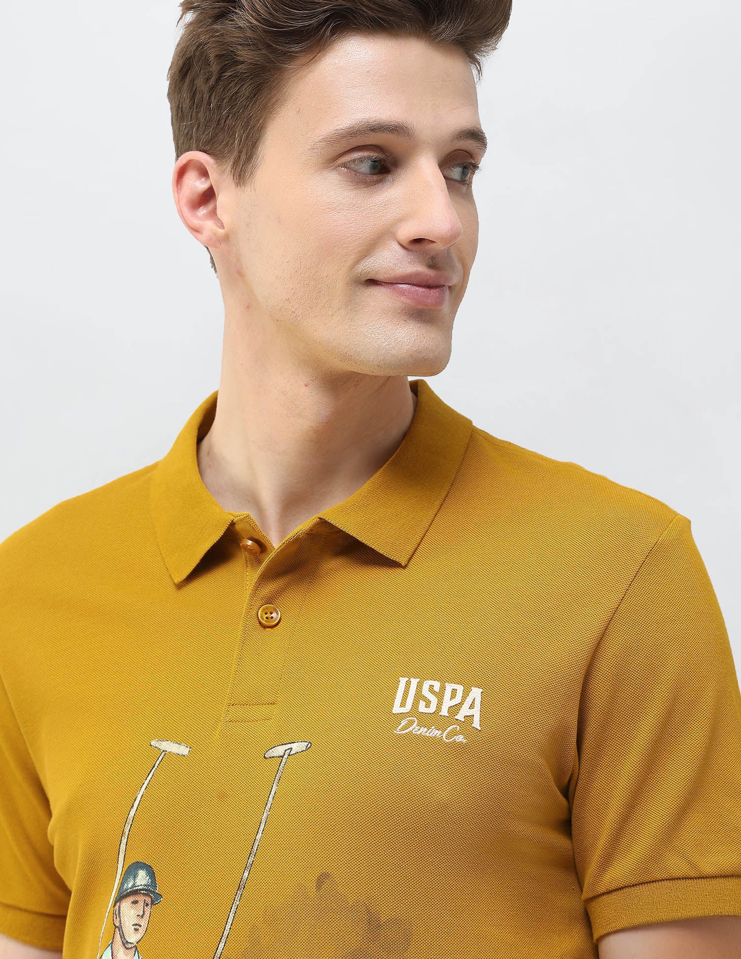 Motel On The Coast Muscle Fit Polo Shirt - Image 7