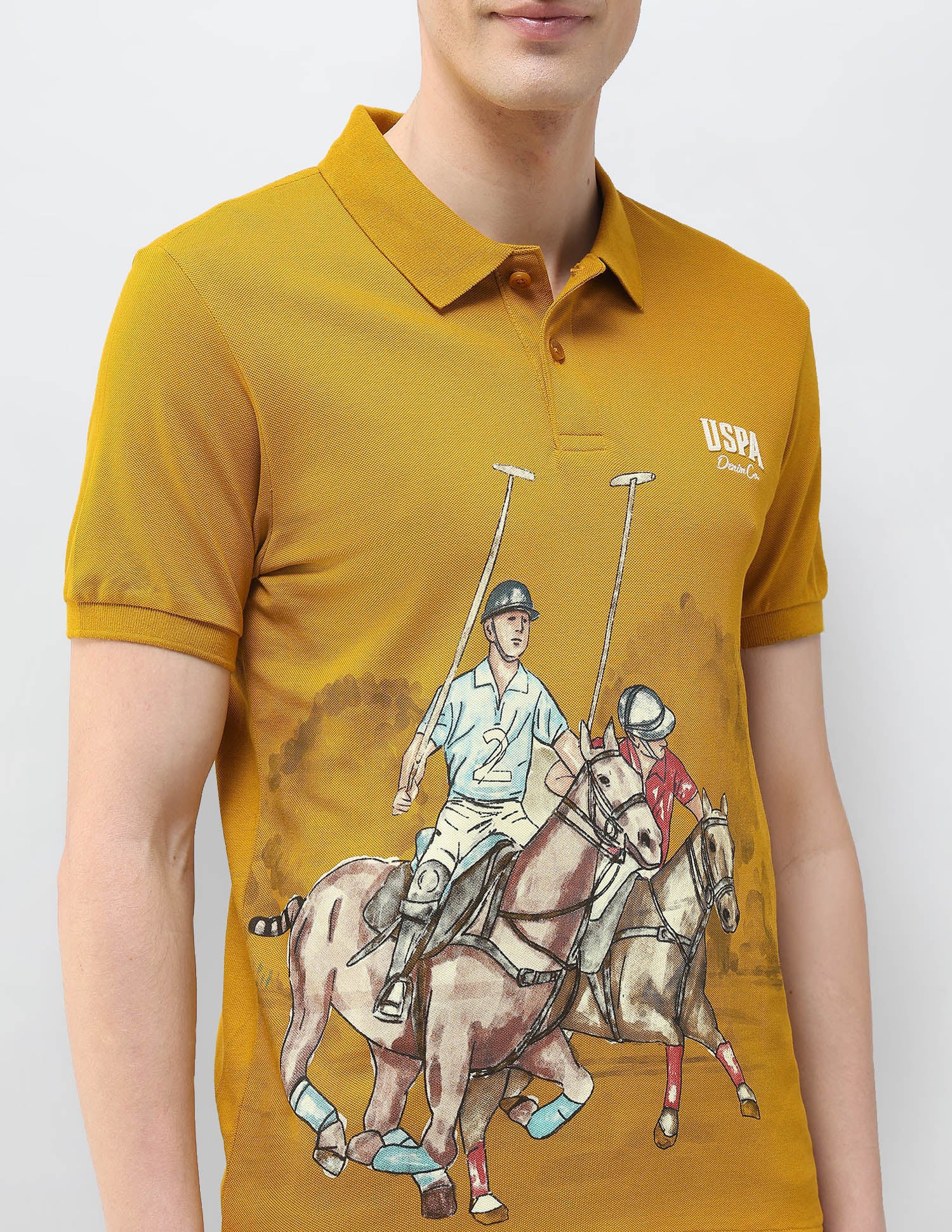 Motel On The Coast Muscle Fit Polo Shirt - Image 9