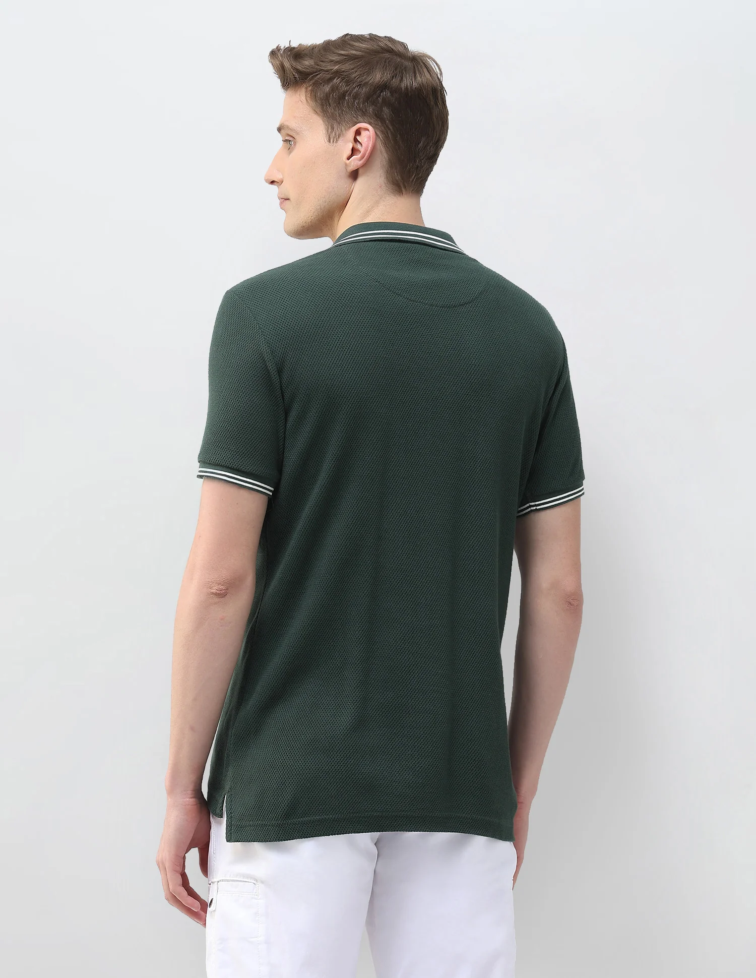 Motel On The Coast Muscle Fit Polo Shirt - Image 5