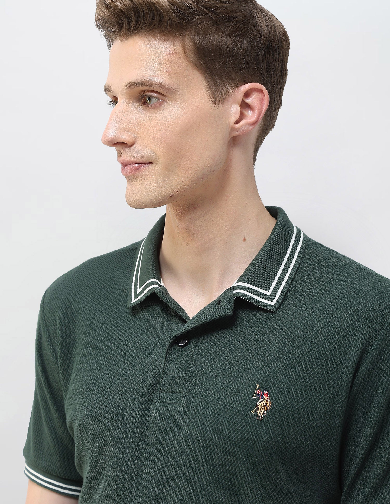 Motel On The Coast Muscle Fit Polo Shirt - Image 7