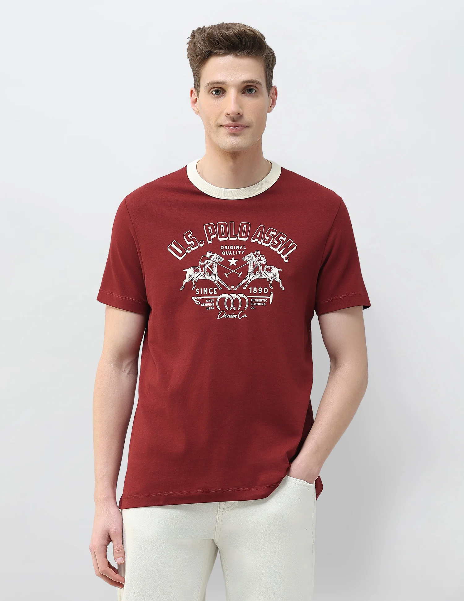 Motel On The Coast Muscle Fit T-Shirt - Image 6