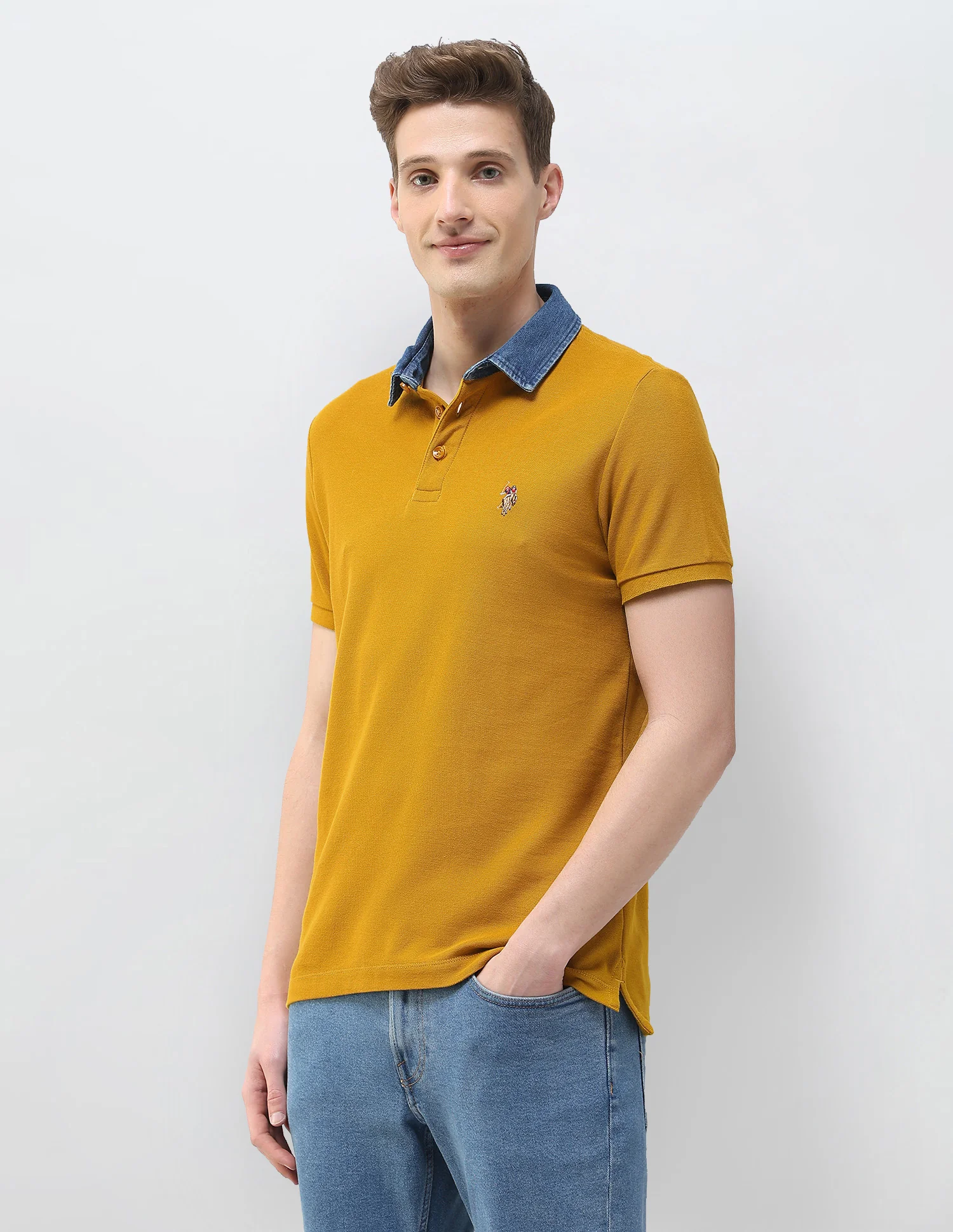 Motel On The Coast Slim Fit Polo Shirt - Image 4