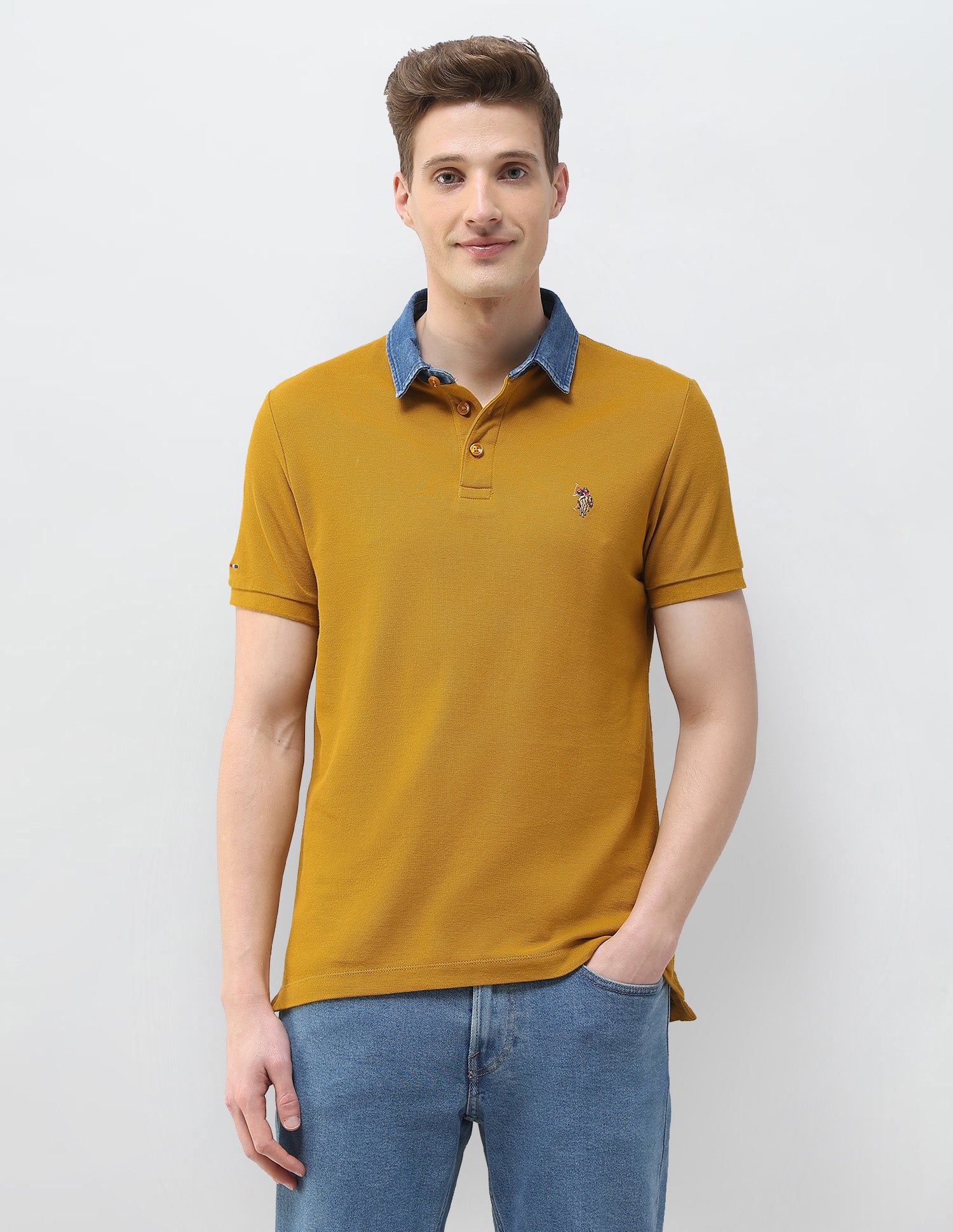 Motel On The Coast Slim Fit Polo Shirt - Image 6