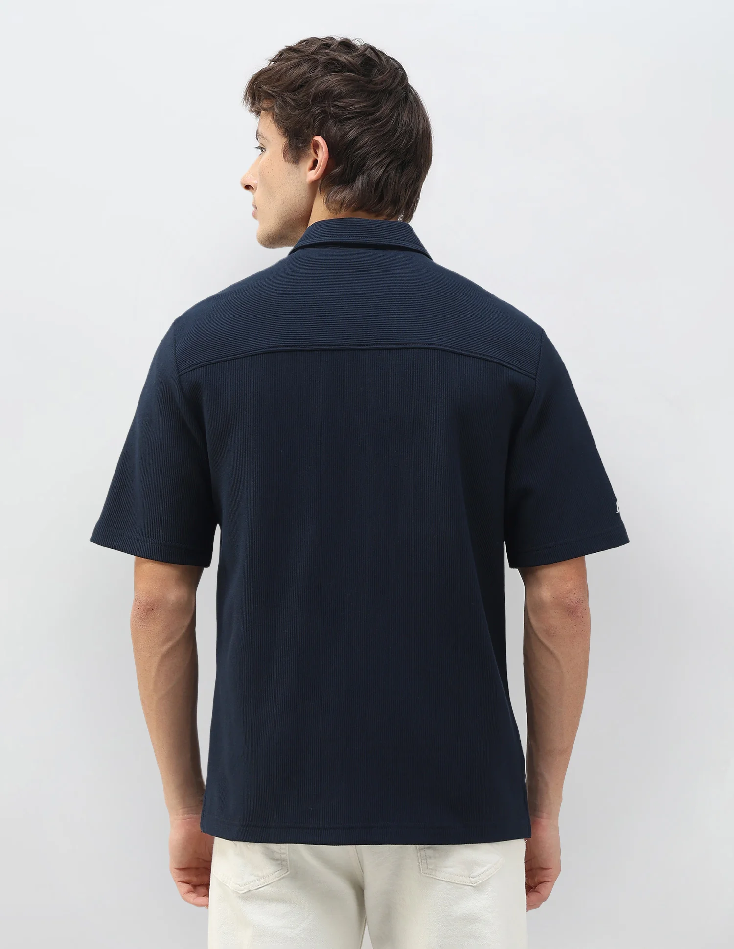 Motel On The Coast Slim Fit Zipper Shirt - Image 5