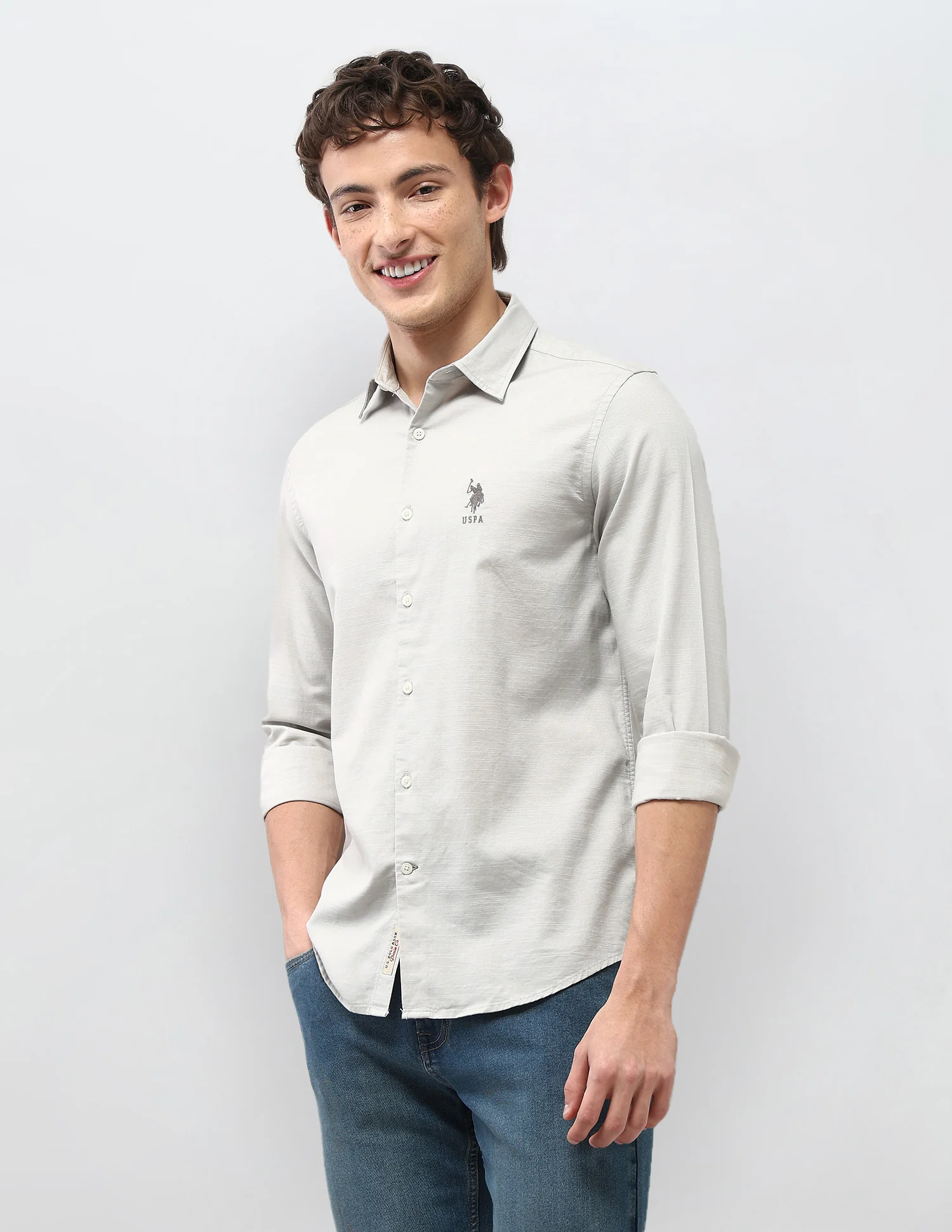 Motel On The Coast Solid Regular Fit Shirt - Image 4