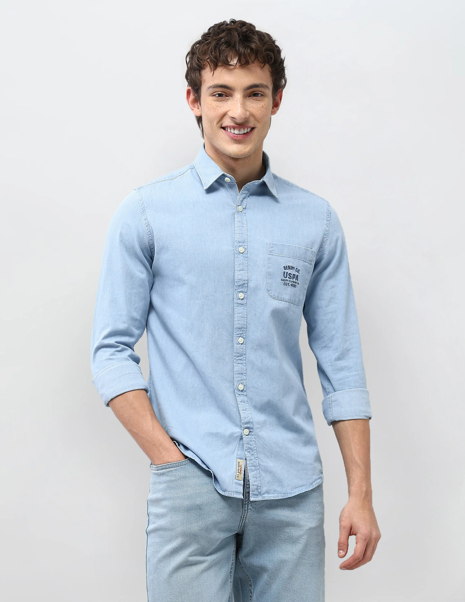 Motel On The Coast Solid Regular Fit Shirt - Image 6