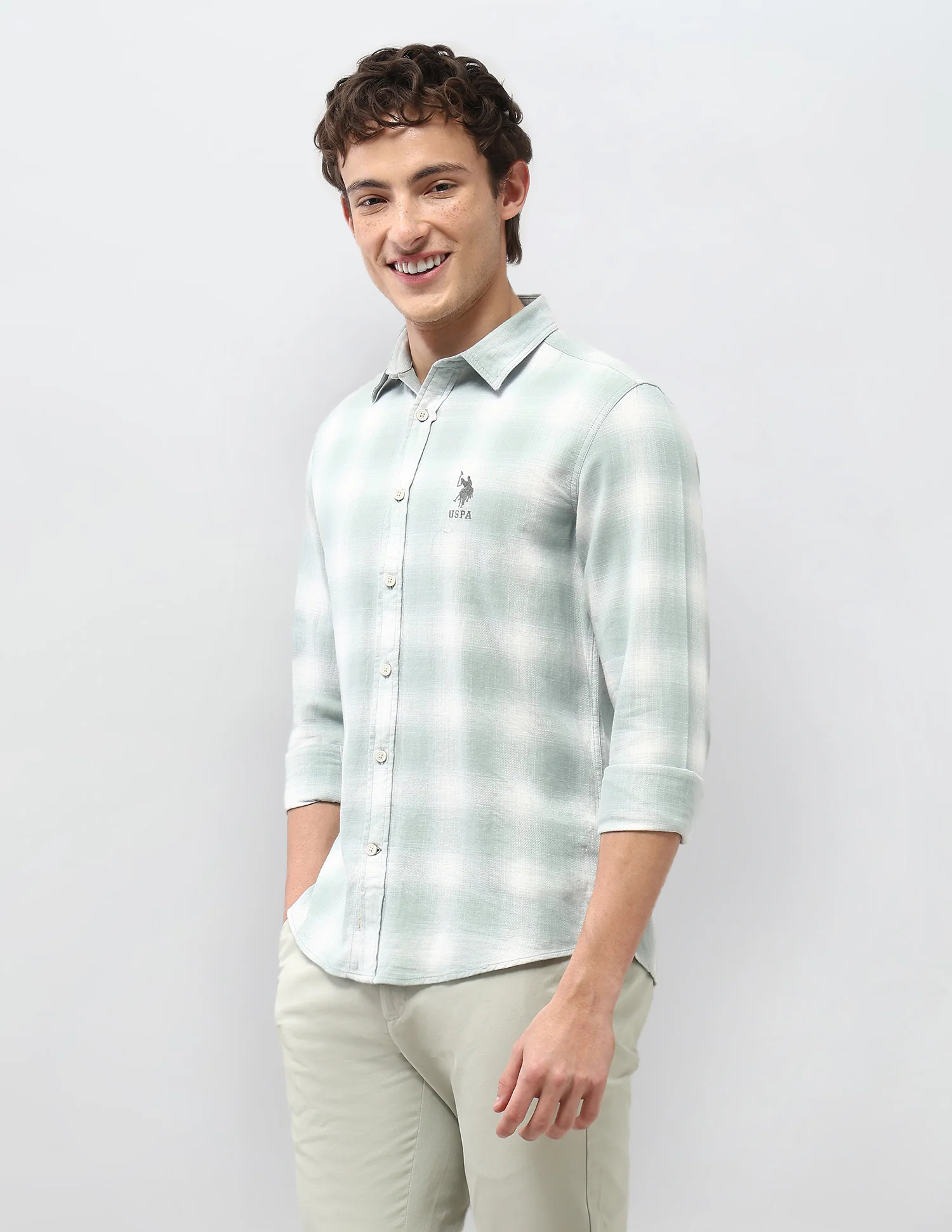Motel On The Coast Tartan Checked Shirt - Image 4