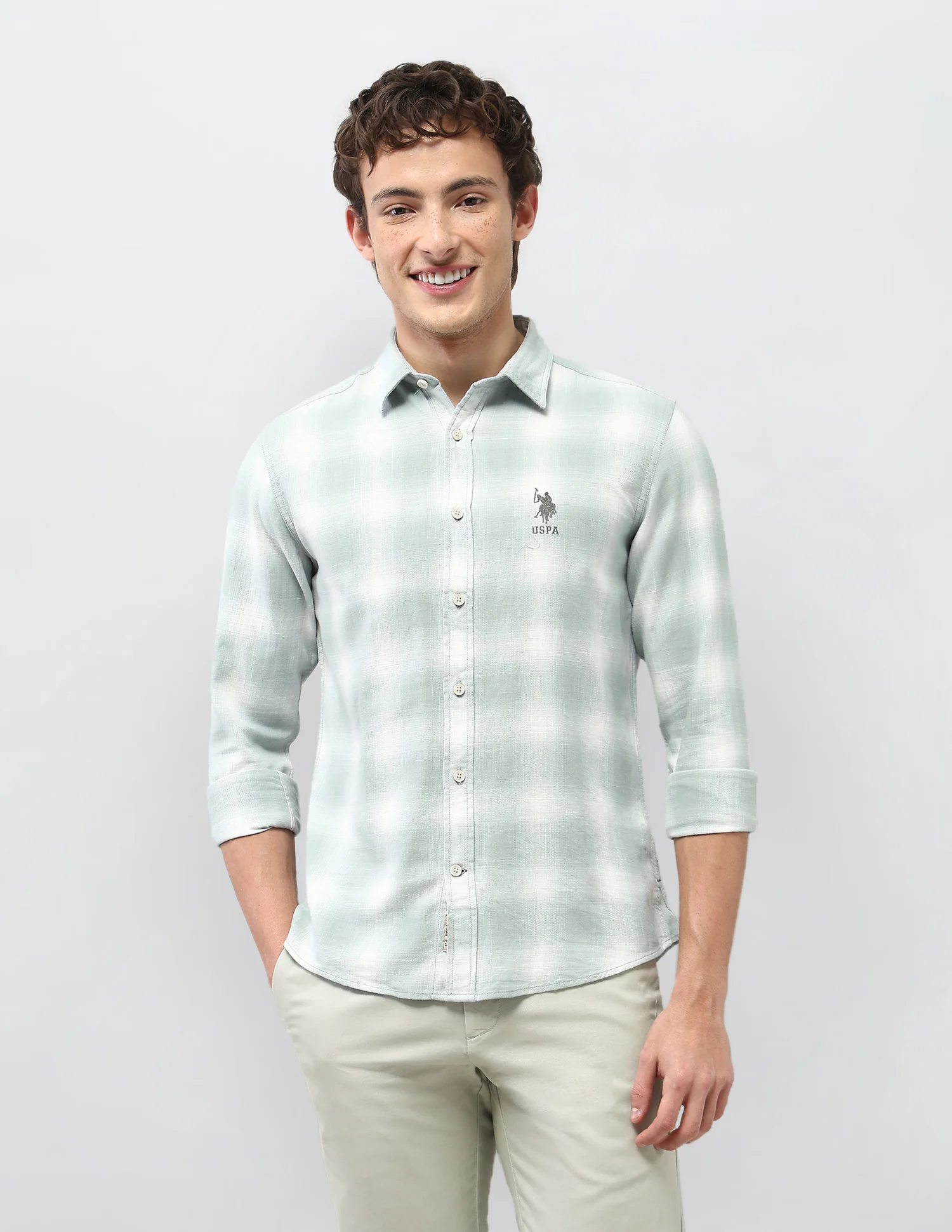 Motel On The Coast Tartan Checked Shirt - Image 6