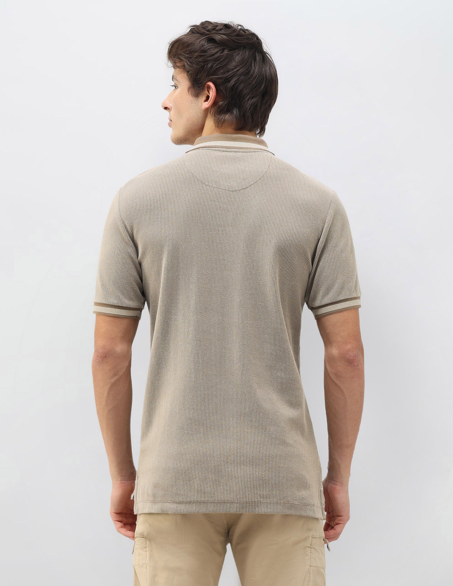 Motel On The Coast Textured Polo Shirt - Image 5