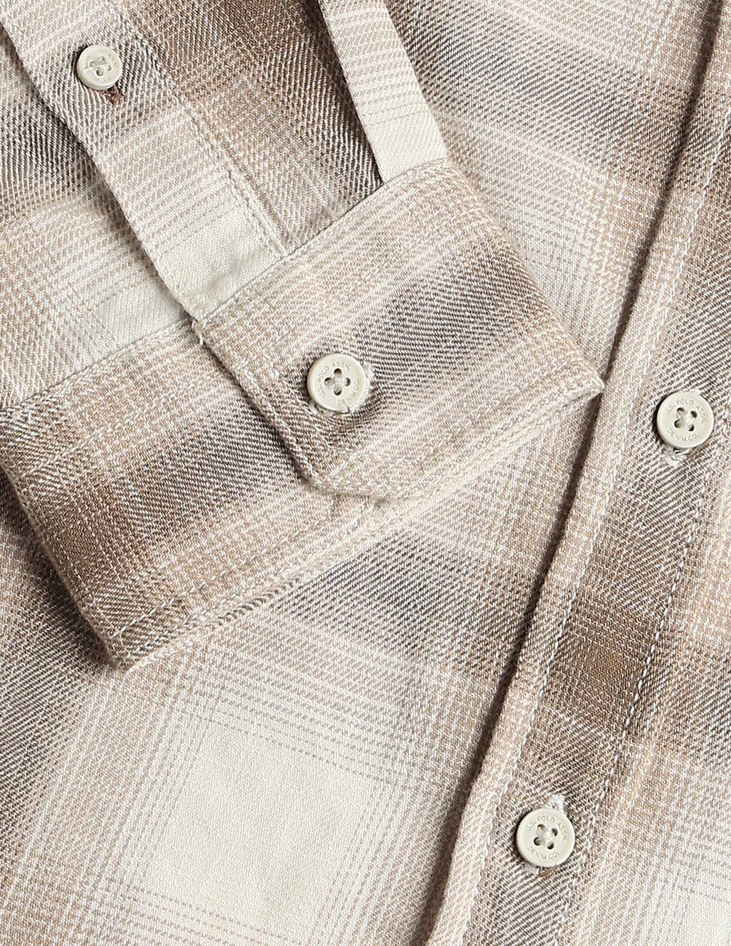 Motel On The Coast Windowpane Checked Shirt - Image 8