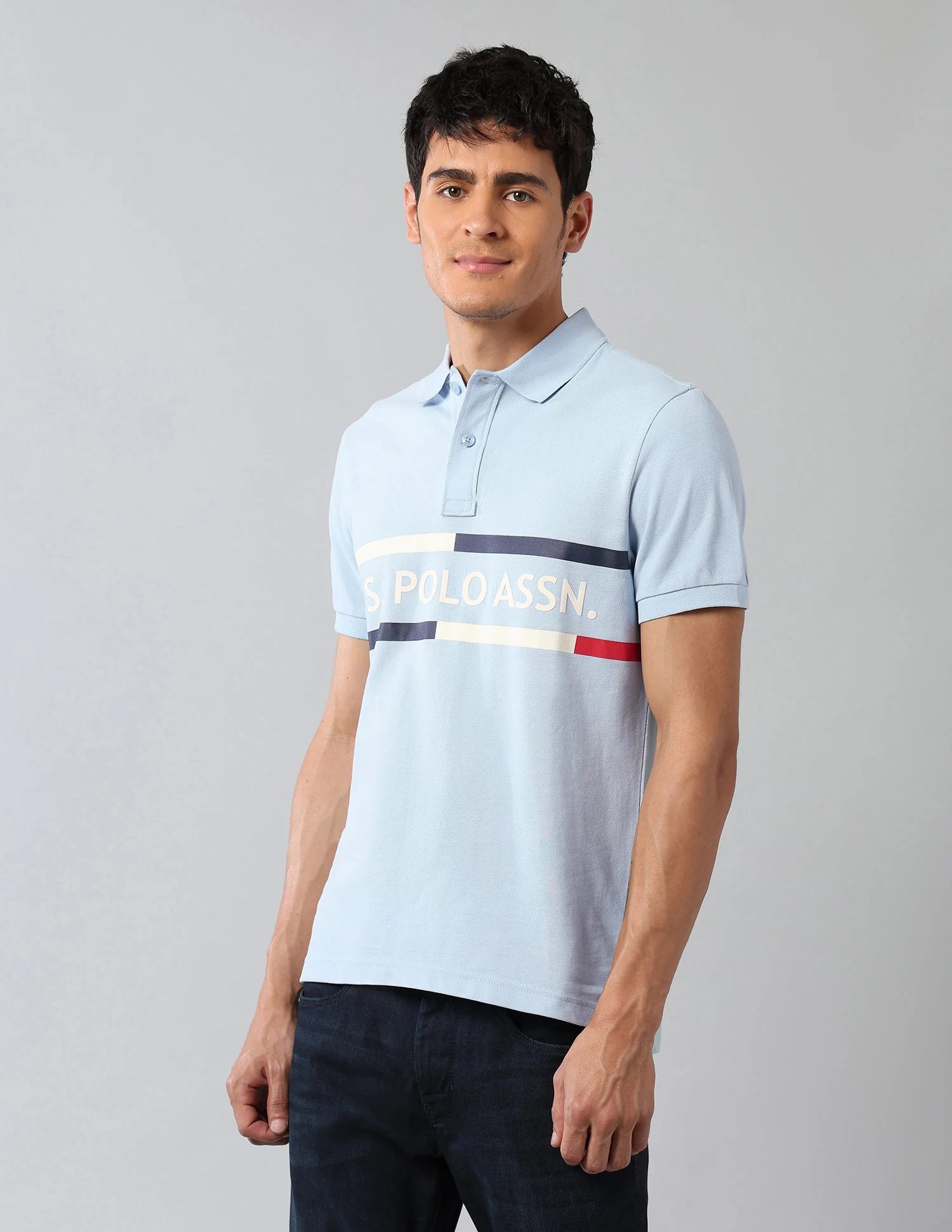 Muscle Fit Americana Polo Shirt - Image 4