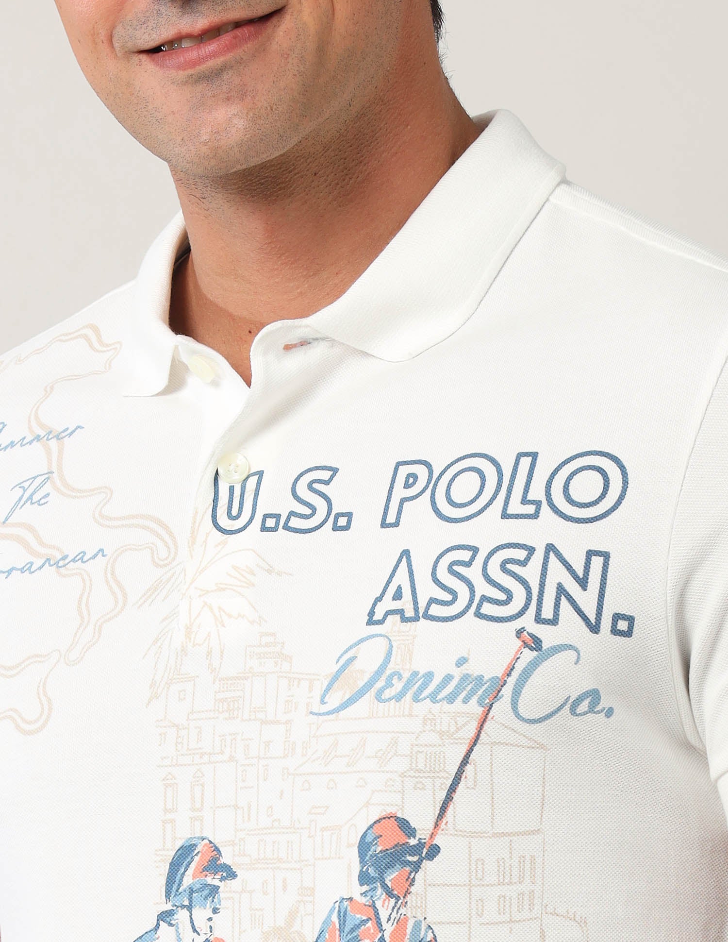 Muscle Fit Americana Polo Shirt - Image 7