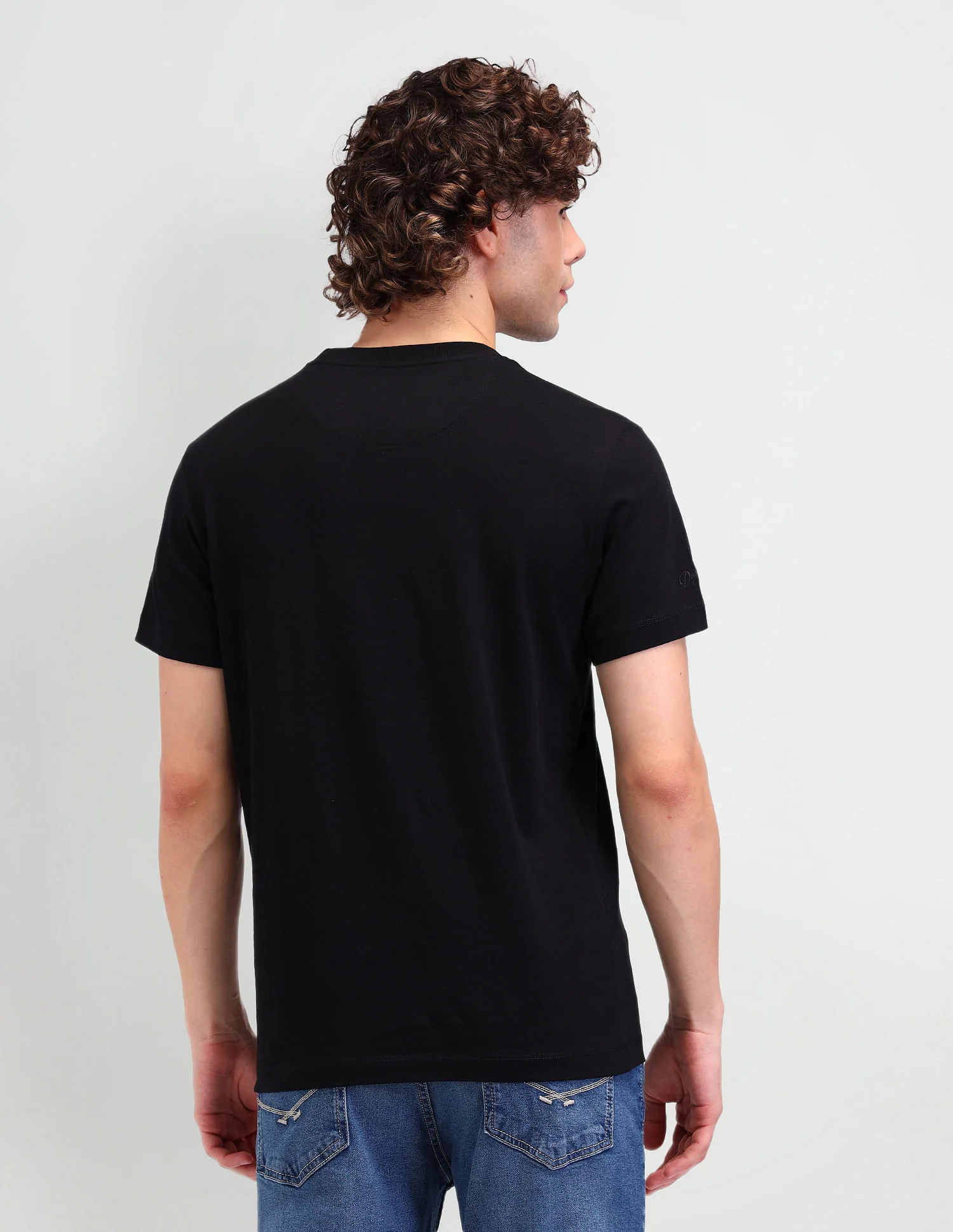Muscle Fit Brand Print T-Shirt - Image 5