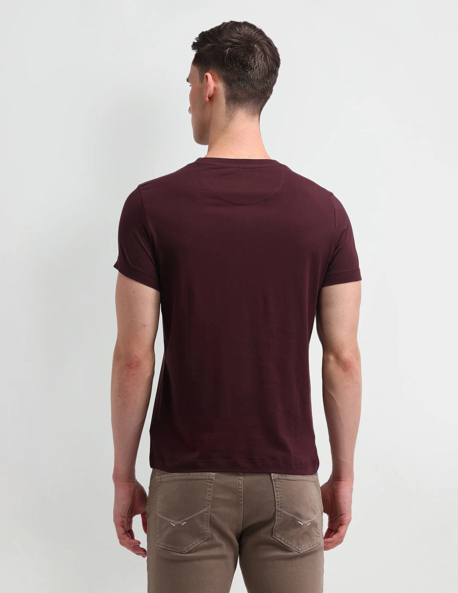 Muscle Fit Brand Print T-Shirt - Image 5